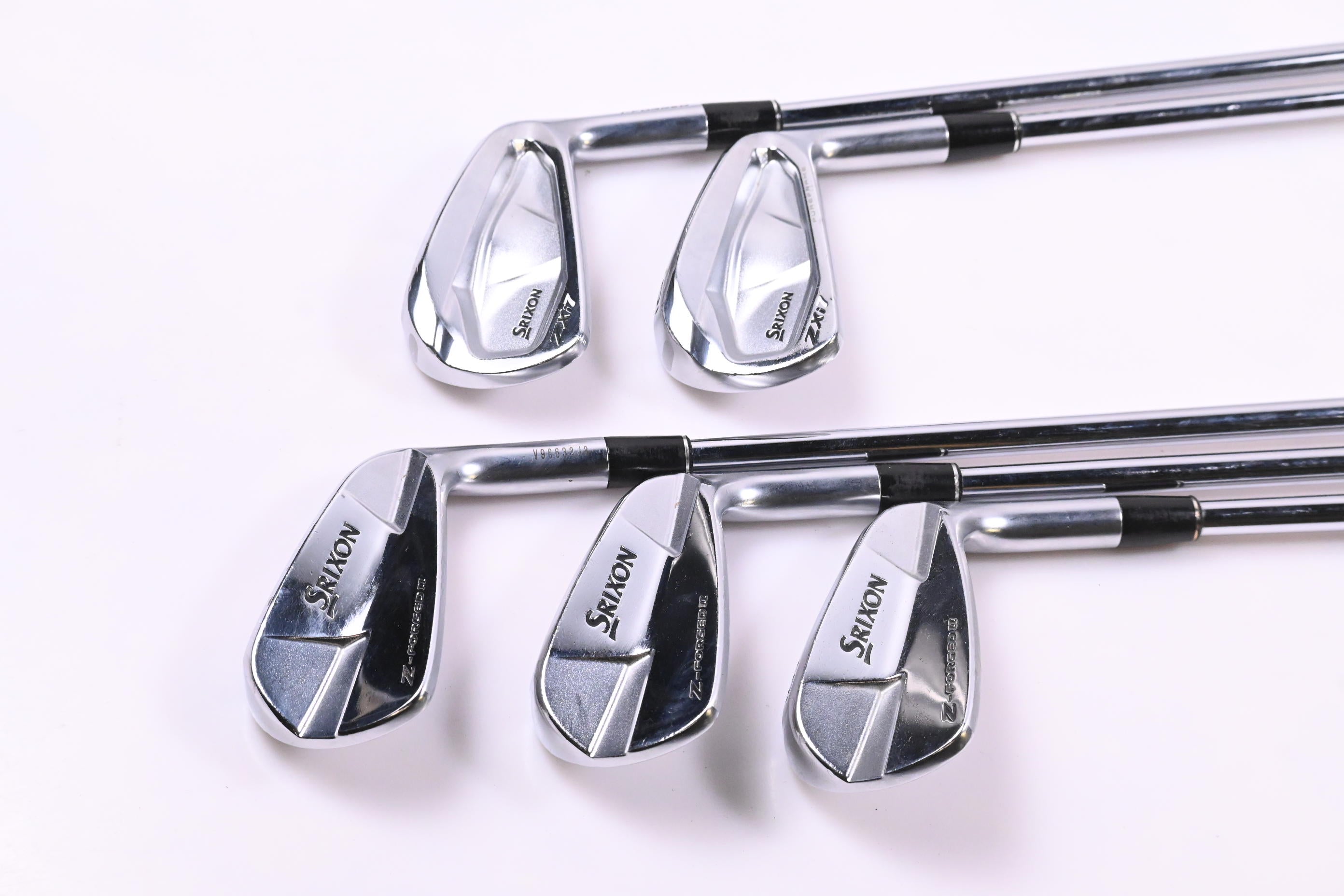Srixon ZXi7/Z-Forged II Irons / 5-9i / Stiff Flex Project X LZ 120 Shafts