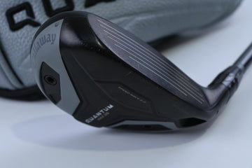 Callaway Quantum Max OS #4 Hybrid / 20 Degree / Regular Flex Denali Frost Silver