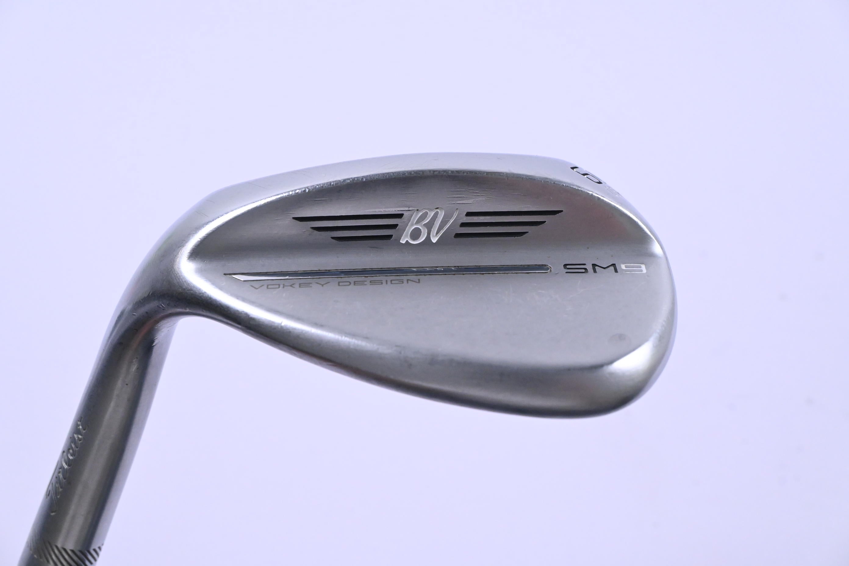 Left Hand Titleist Vokey SM9 Lob Wedge / 60 Degree / Wedge Flex Shaft