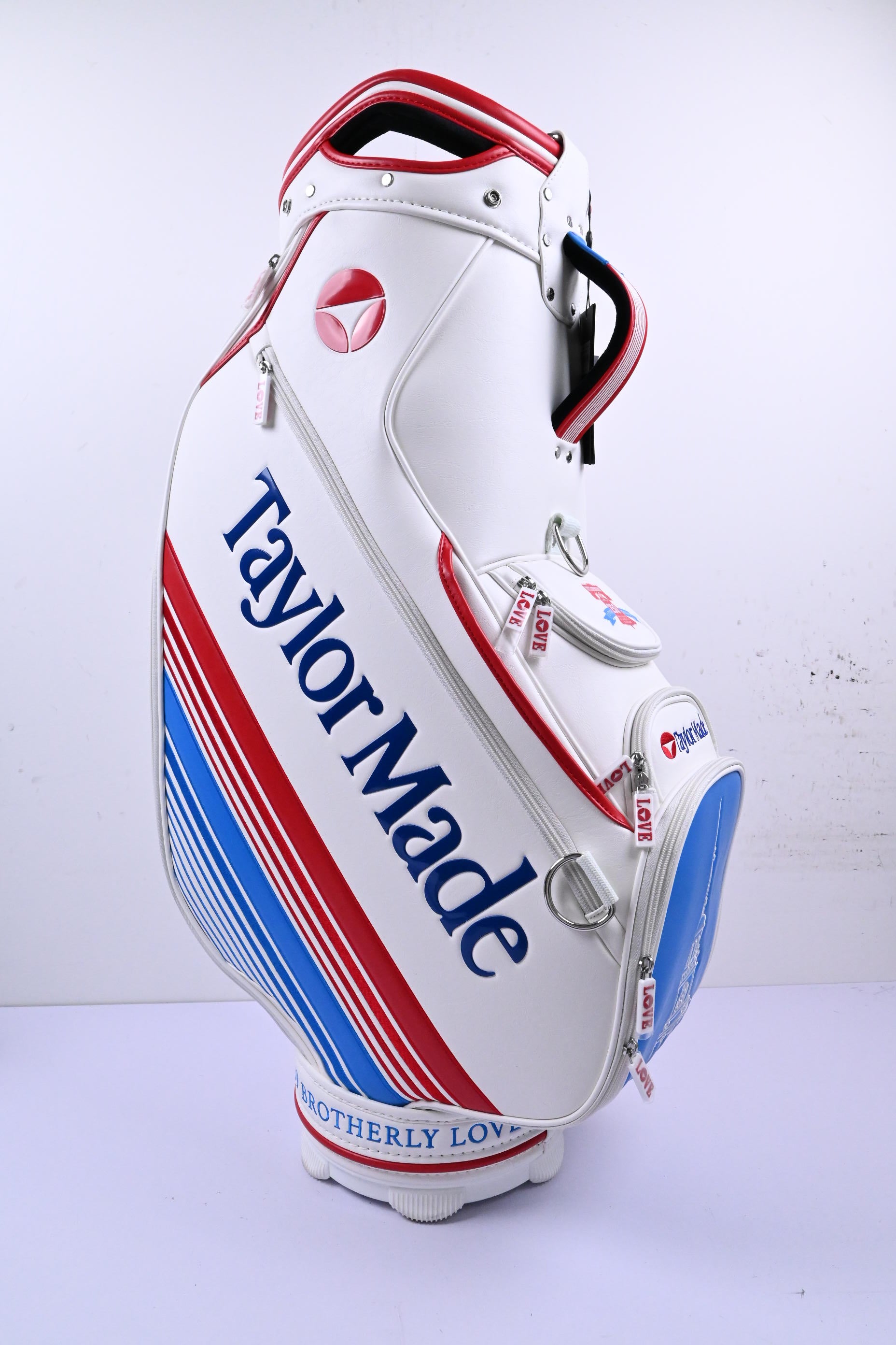 Taylormade PGA Championship Liberty Lines Staff Bag / 6-Way / White, Red & Blue
