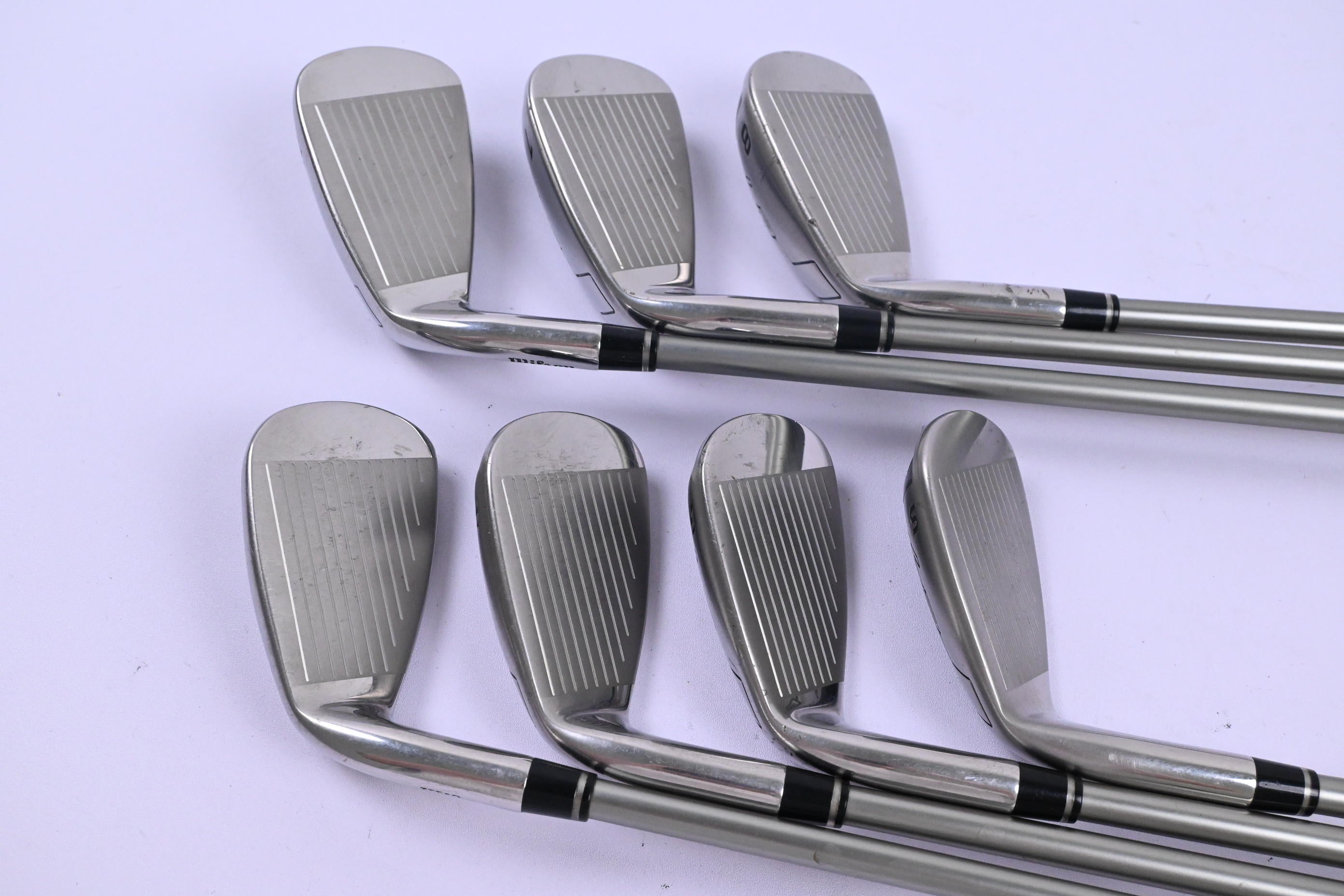 Wilson Launch Pad Irons / 6-PW+GW+SW / Senior Flex UST Recoil 460 Shafts