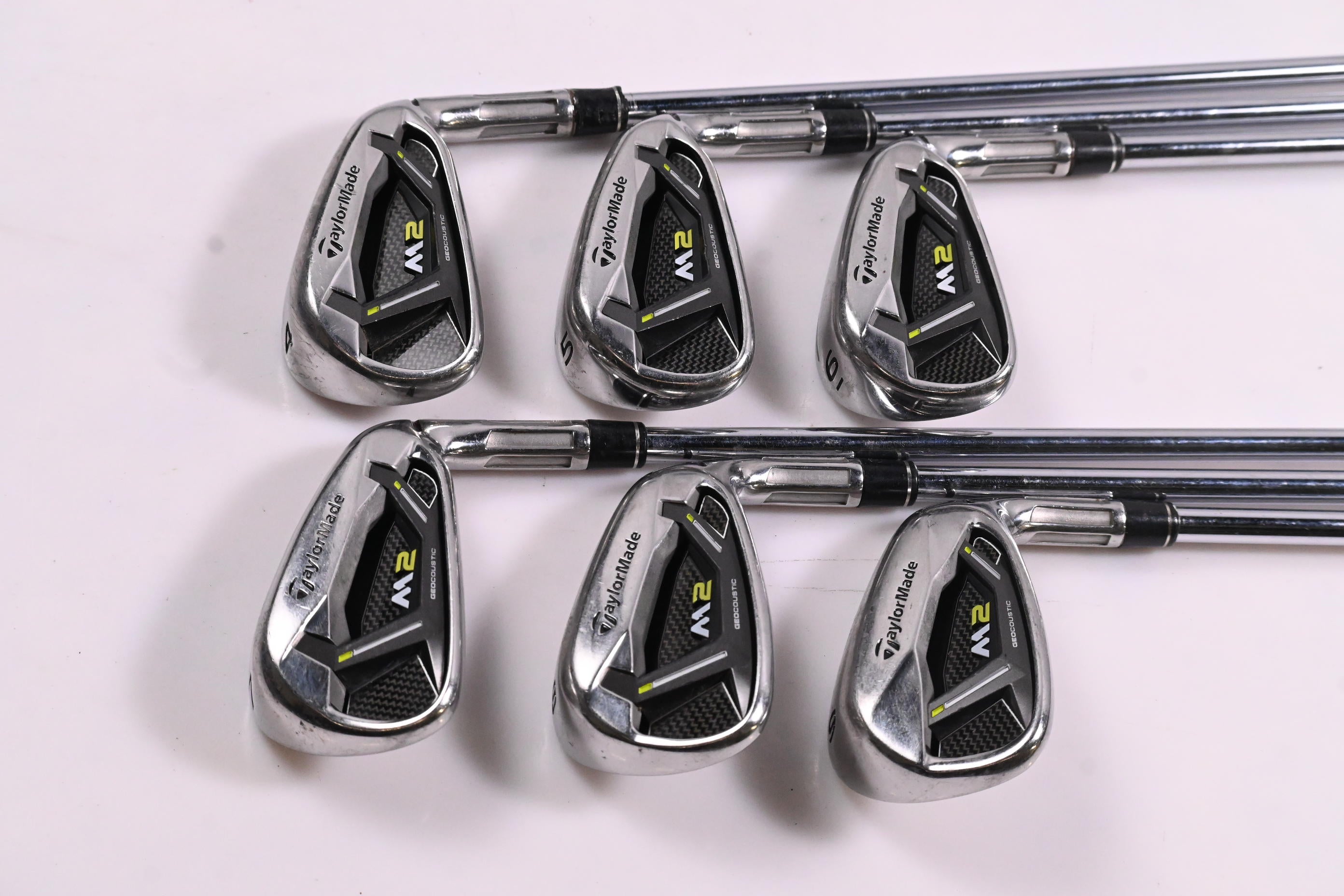 Taylormade M2 2017 Irons / 4-9i / Regular Flex Reax 88 Shafts