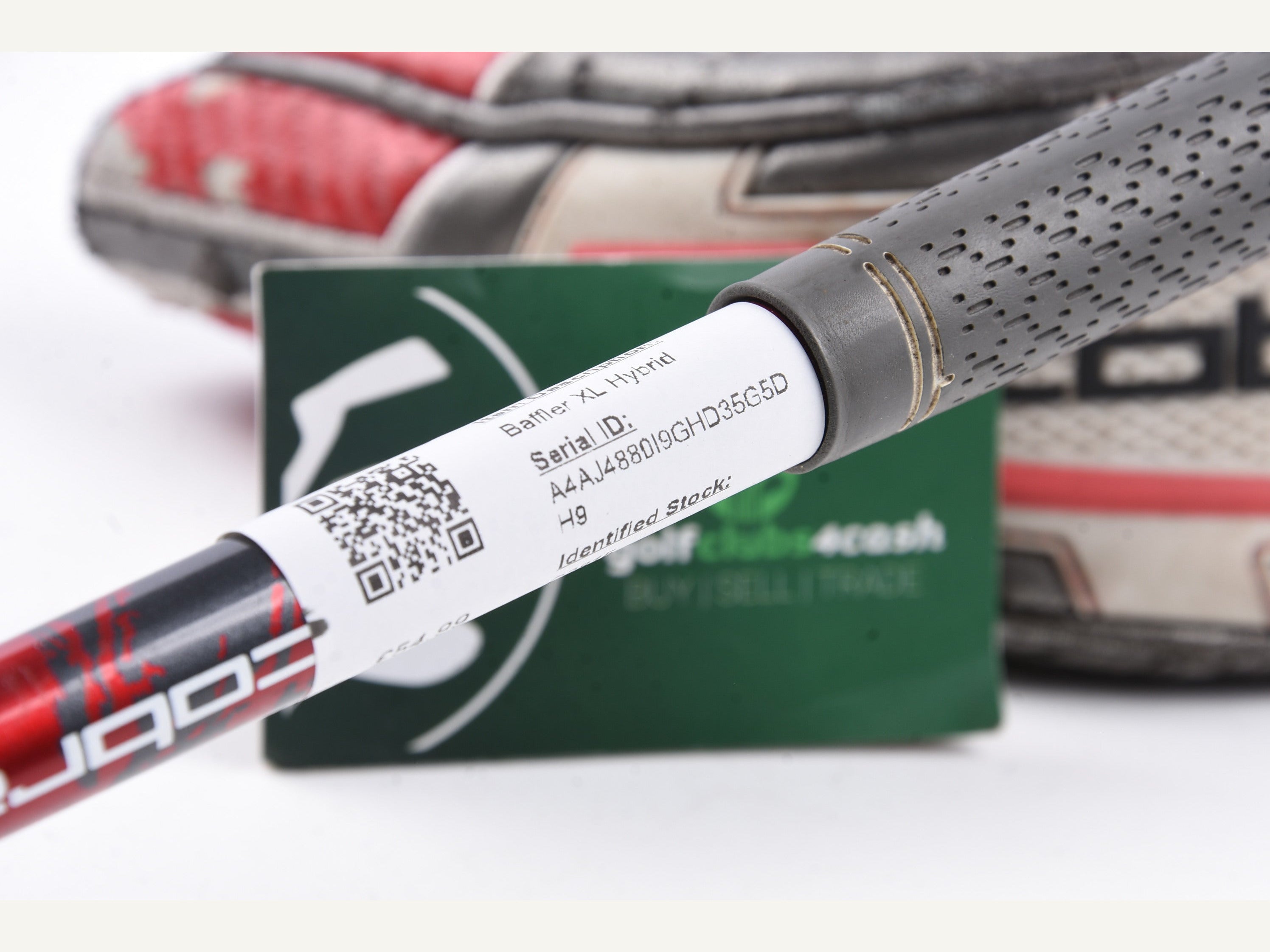 Left Hand Cobra Baffler Red #4 Hybrid / 22 Degree / Regular Flex Cobra Baffler