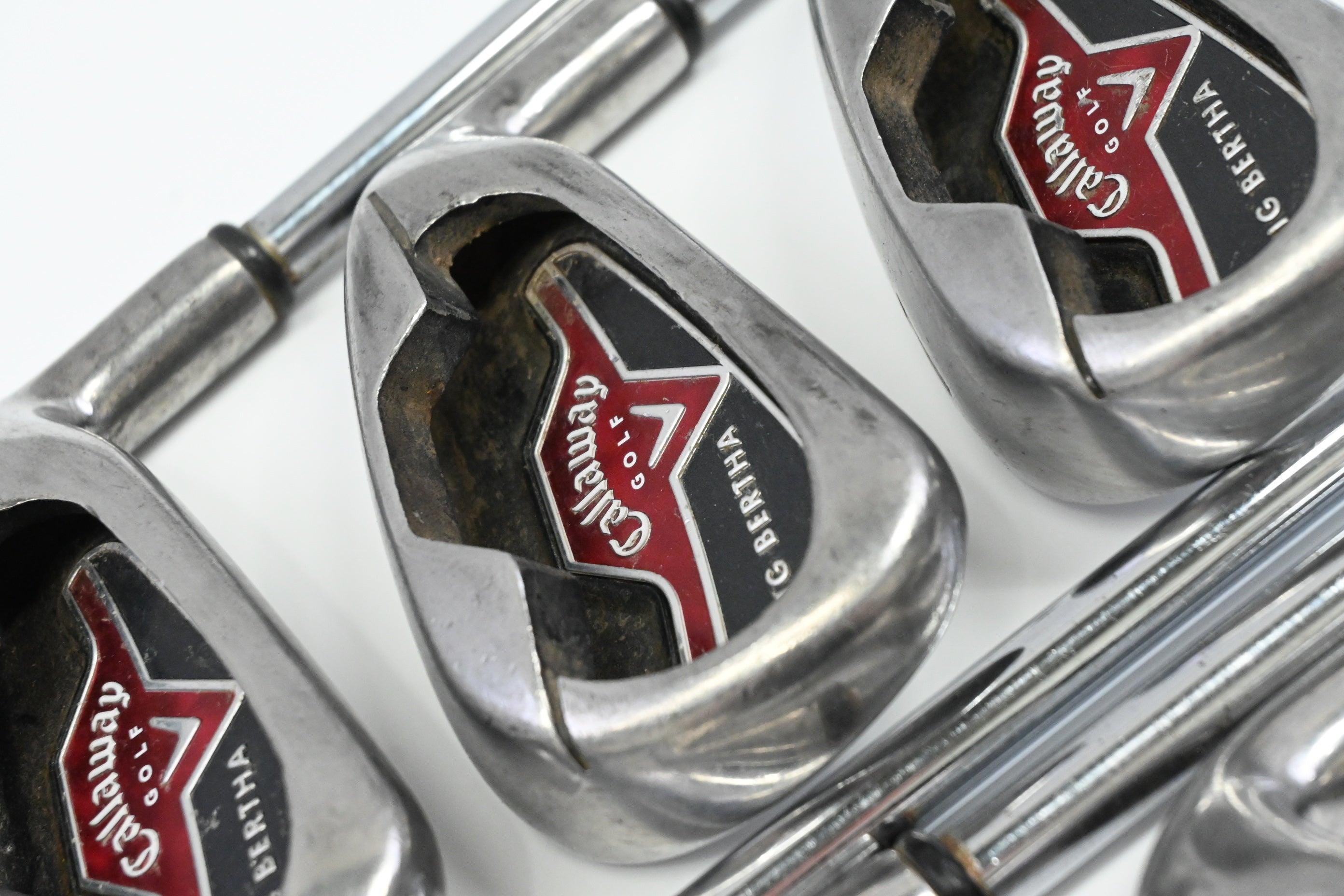 Callaway Big Bertha 2006 Irons / 5-PW+SW / Uniflex Callaway Micro Taper Shafts