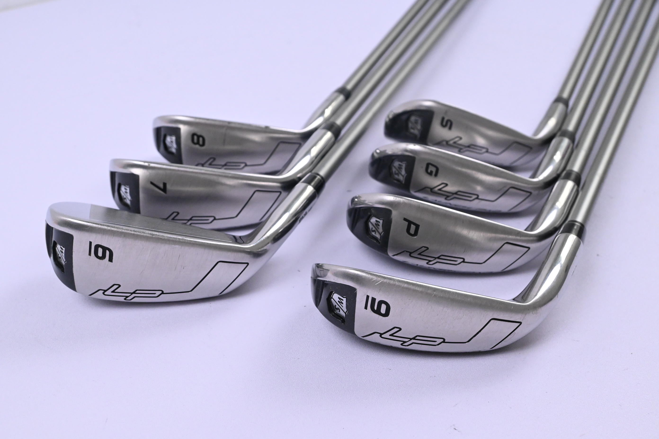 Wilson Launch Pad Irons / 6-PW+GW+SW / Senior Flex UST Recoil 460 Shafts