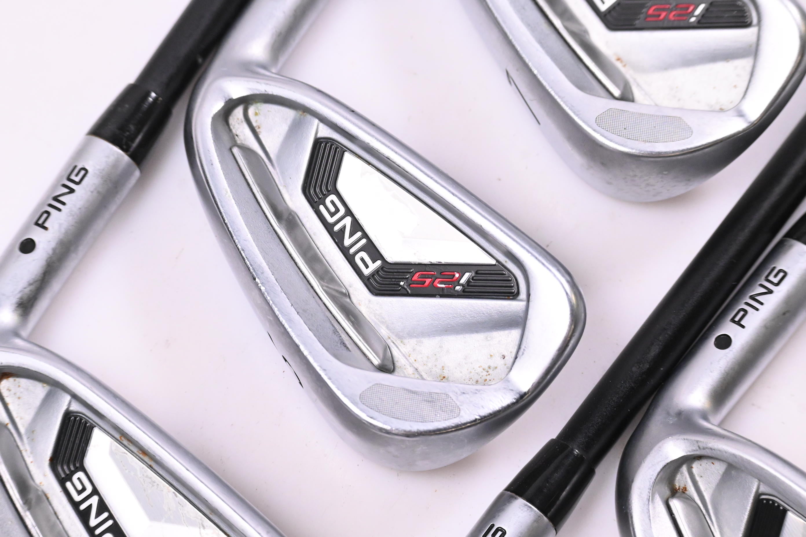 Ping i25 Irons / 5-PW / Black Dot / Regular Flex Ping TFC 189 Shafts