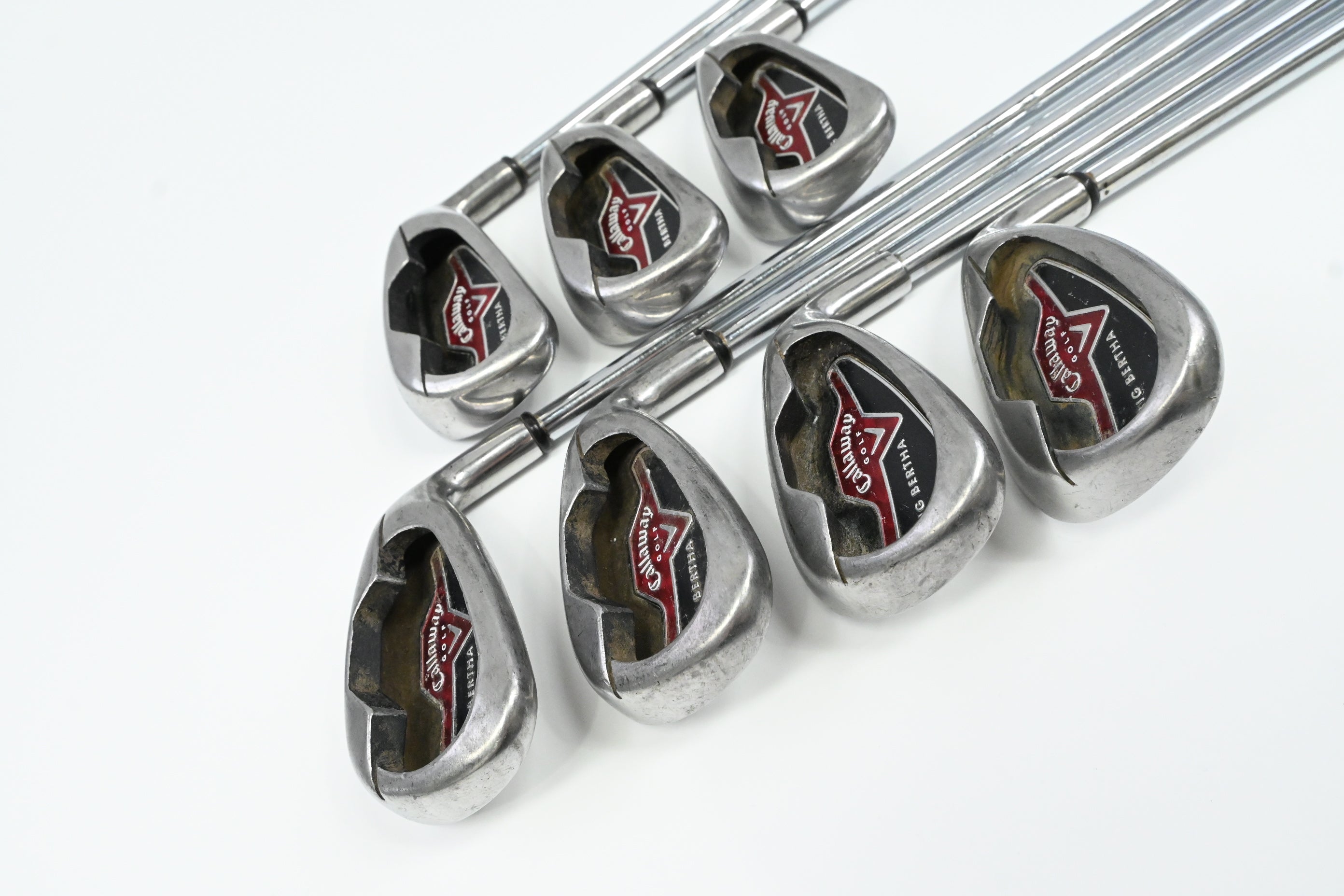 Callaway Big Bertha 2006 Irons / 5-PW+SW / Uniflex Callaway Micro Taper Shafts