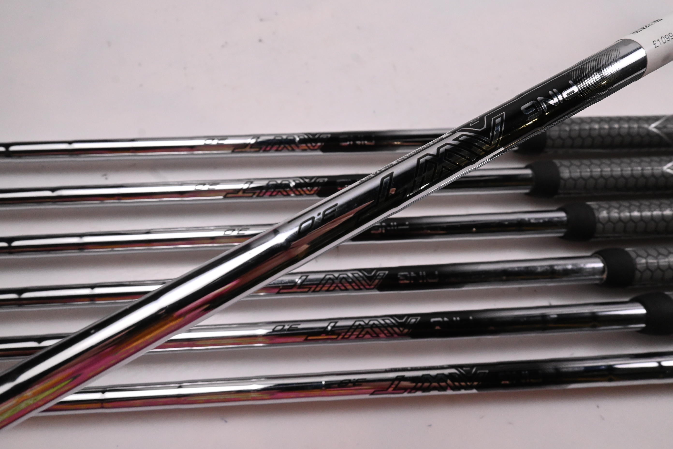 Ping i540 Irons / 5-PW+GW / Orange Dot / Regular Flex Ping AWT 3.0 Shafts