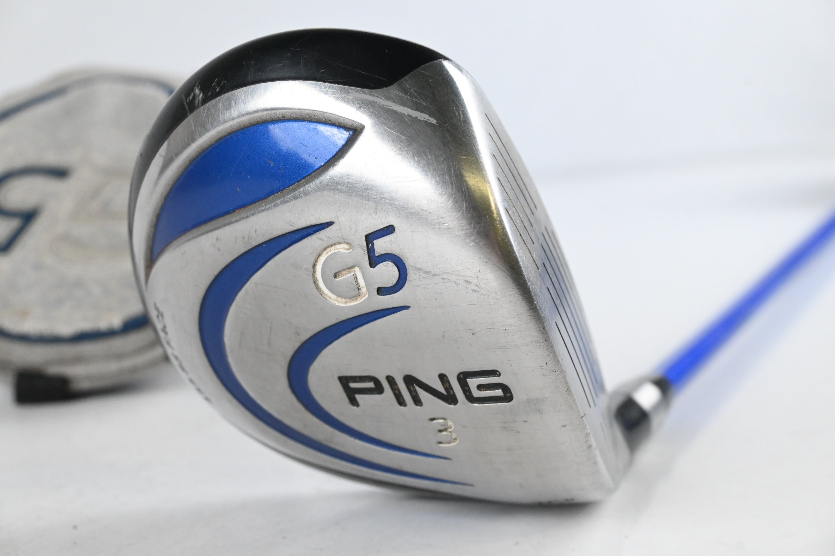 Ping G5 #3 Wood / 15 Degree / Regular Flex Grafalloy ProLaunch Blue 75 Shaft