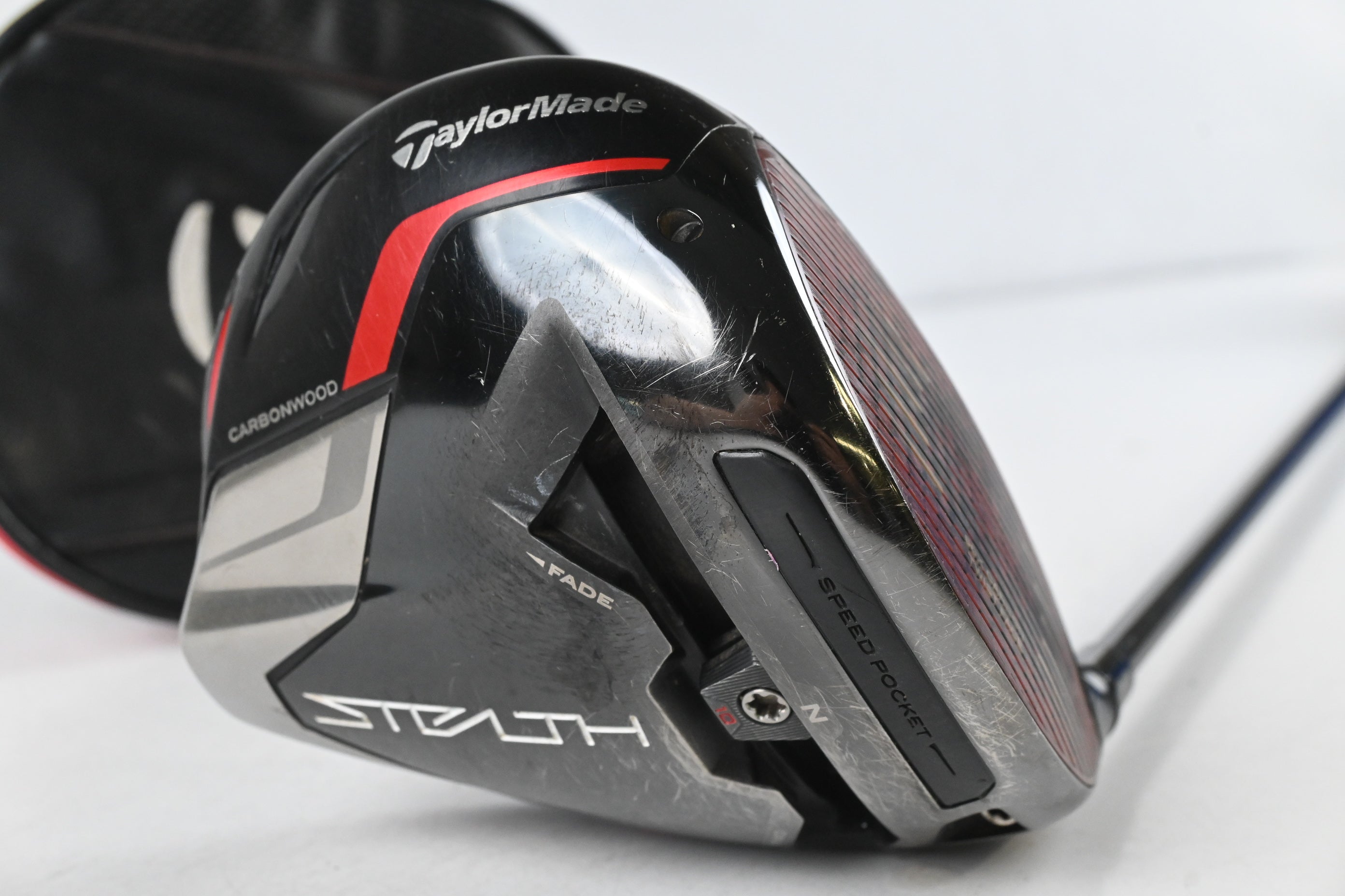Taylormade Stealth Plus Driver / 10.5 Degree / Stiff Flex HZRDUS Smoke Red RDX