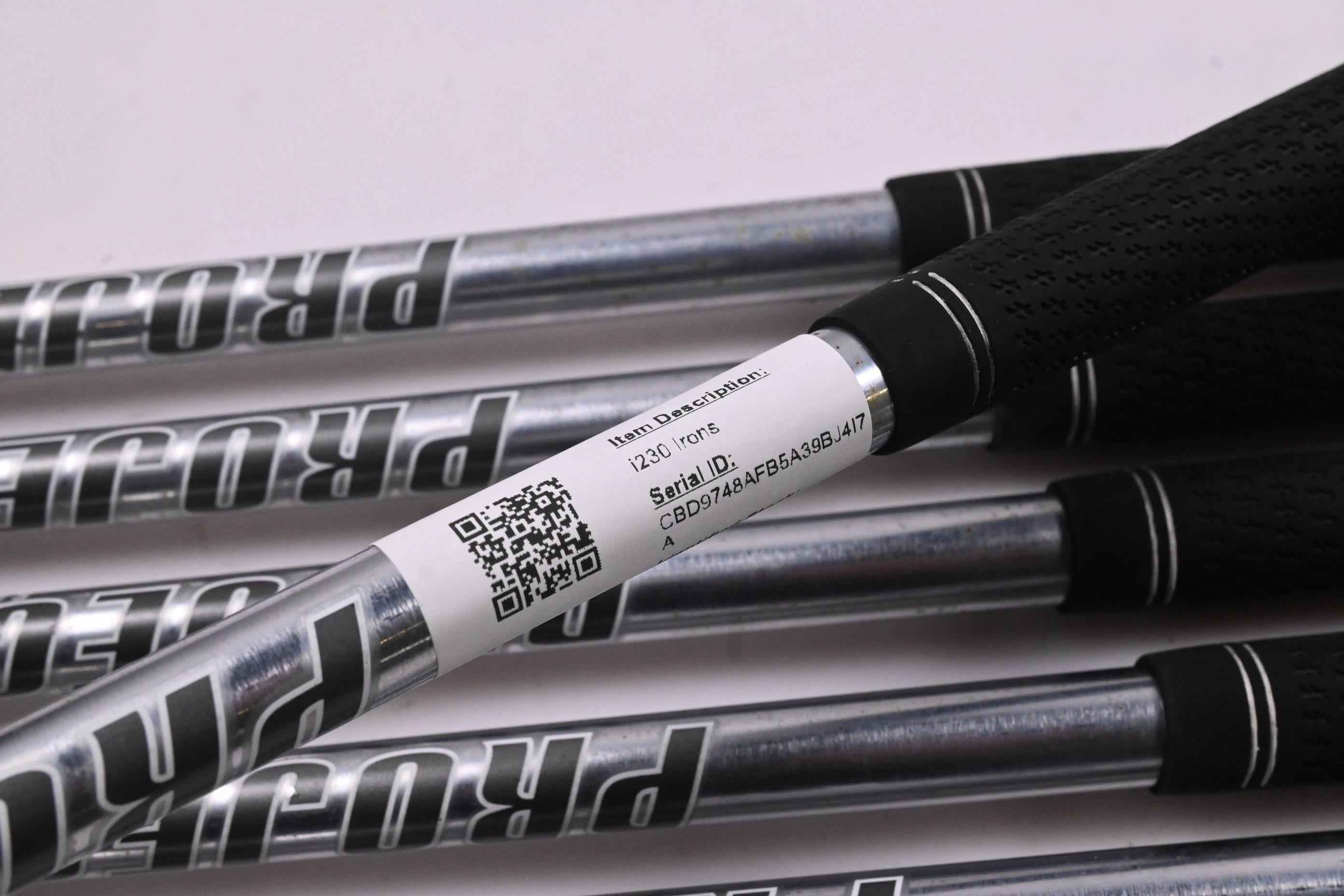 Ping i230 Irons / 4-PW / Blue Dot / Stiff Flex Project X IO 110 Shafts