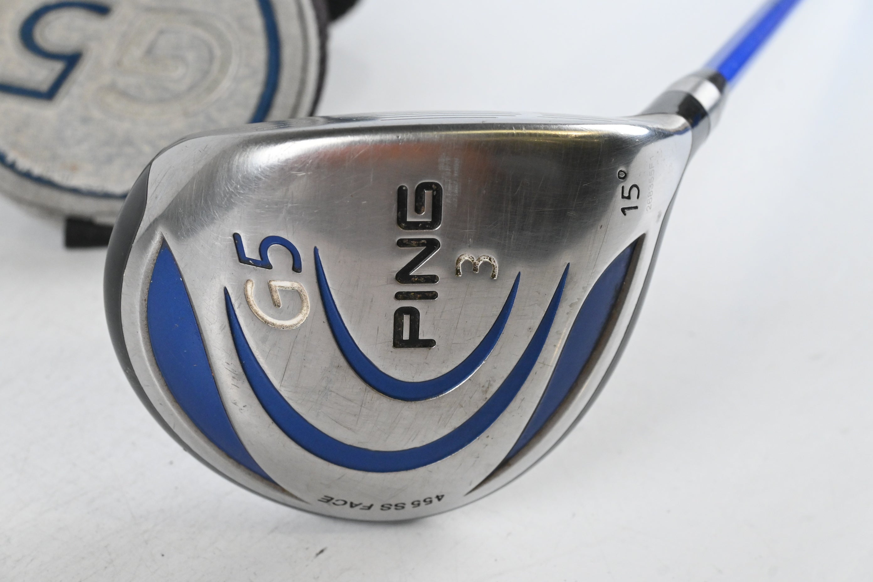 Ping G5 #3 Wood / 15 Degree / Regular Flex Grafalloy ProLaunch Blue 75 Shaft
