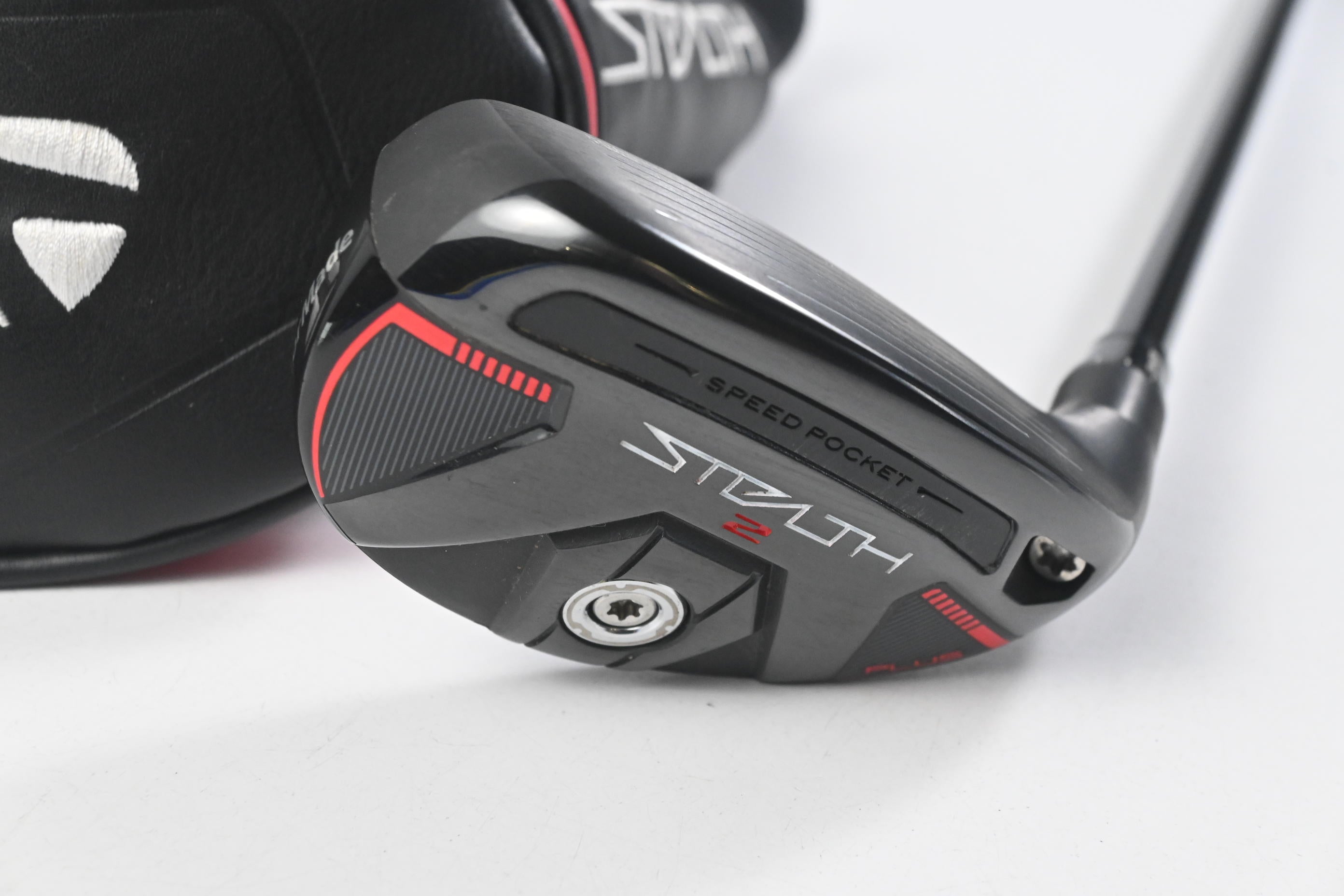 Taylormade Stealth 2 Plus #3 Hybrid / 19.5 Degree / Stiff Flex Kai'li Red 85 Shaft