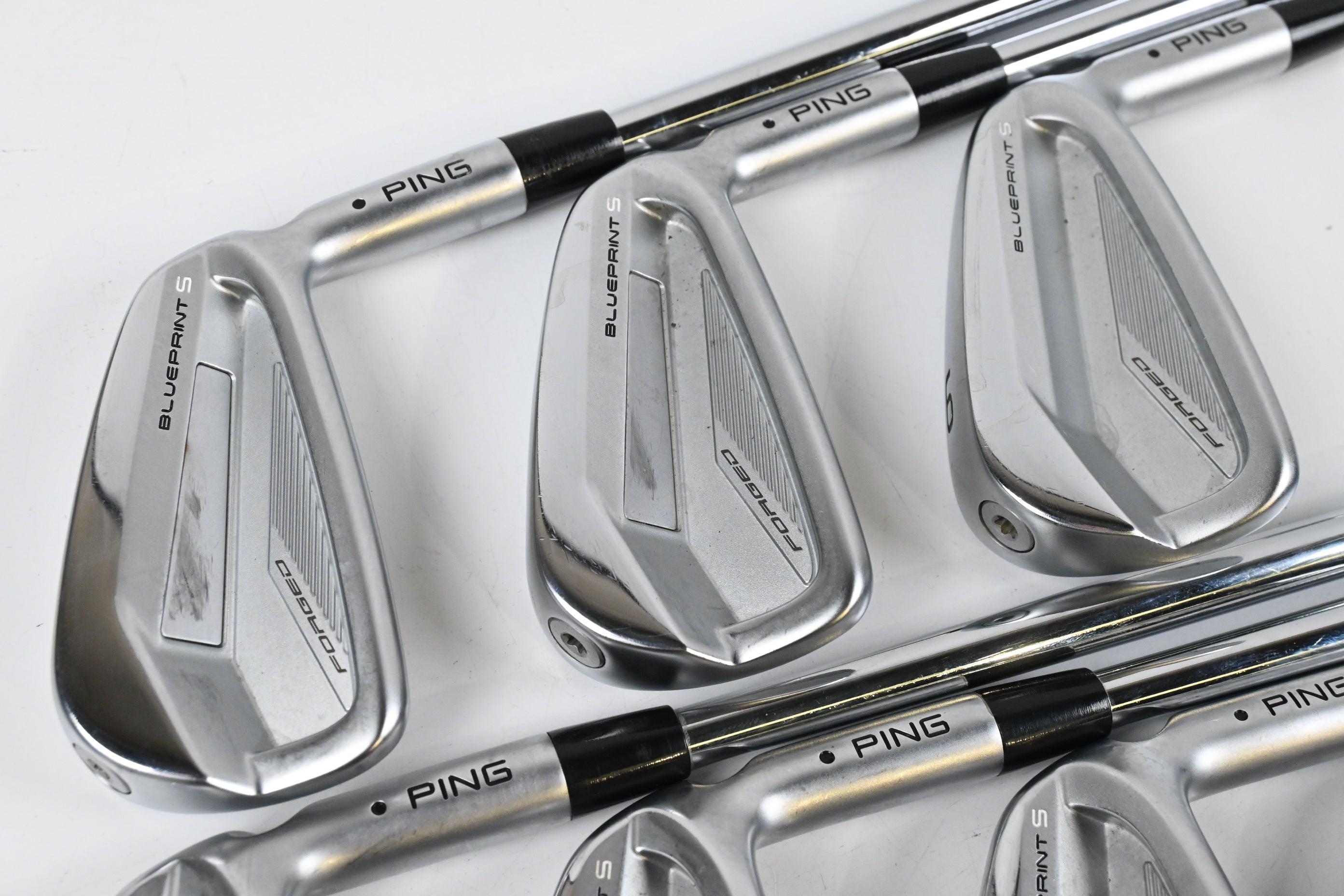 Ping Blueprint S Irons / 4-PW / Black Dot / Stiff Flex Dynamic Gold S200 105