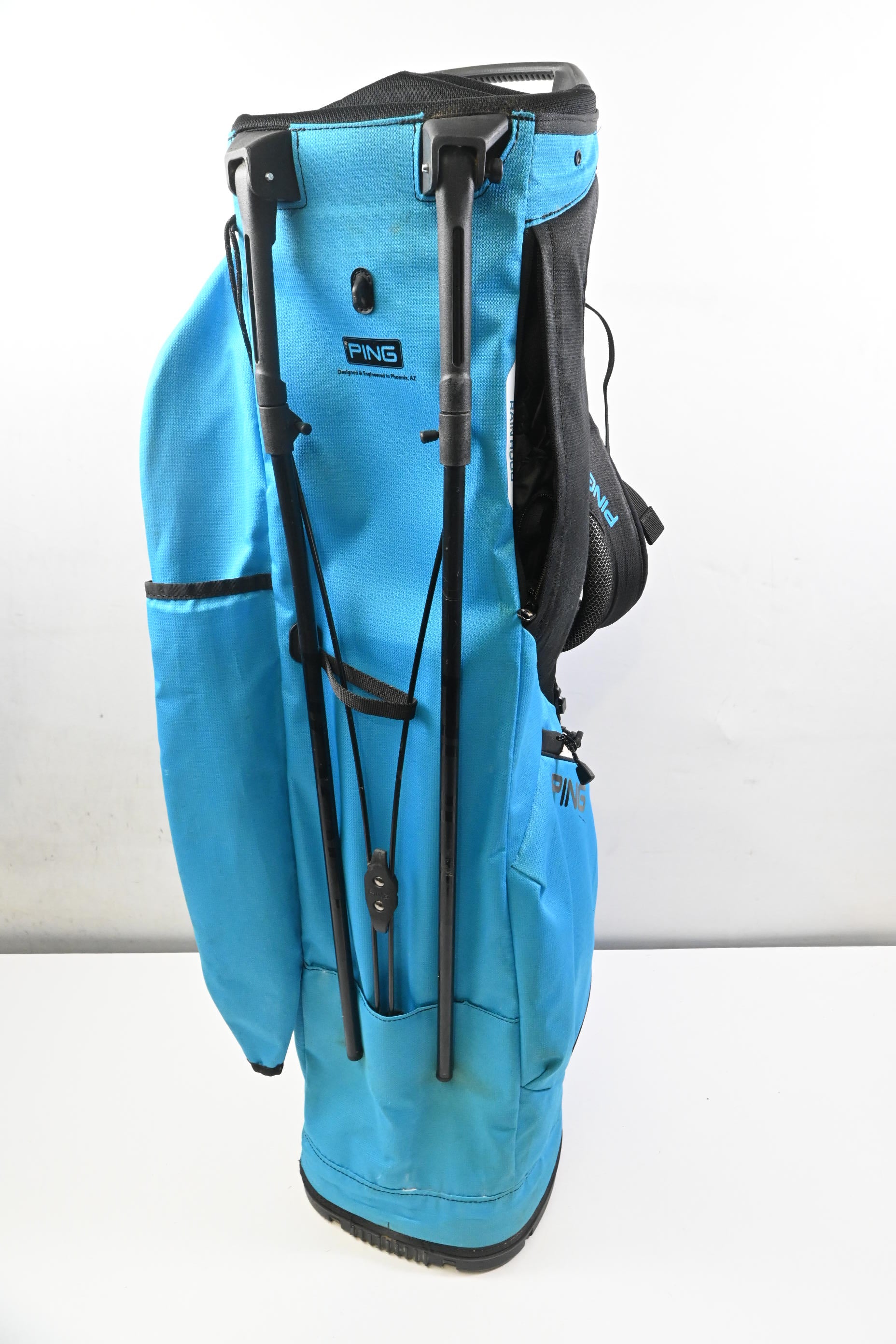 Ping Hoofer Lite Stand Bag / 4-Way Divider / Blue & Black
