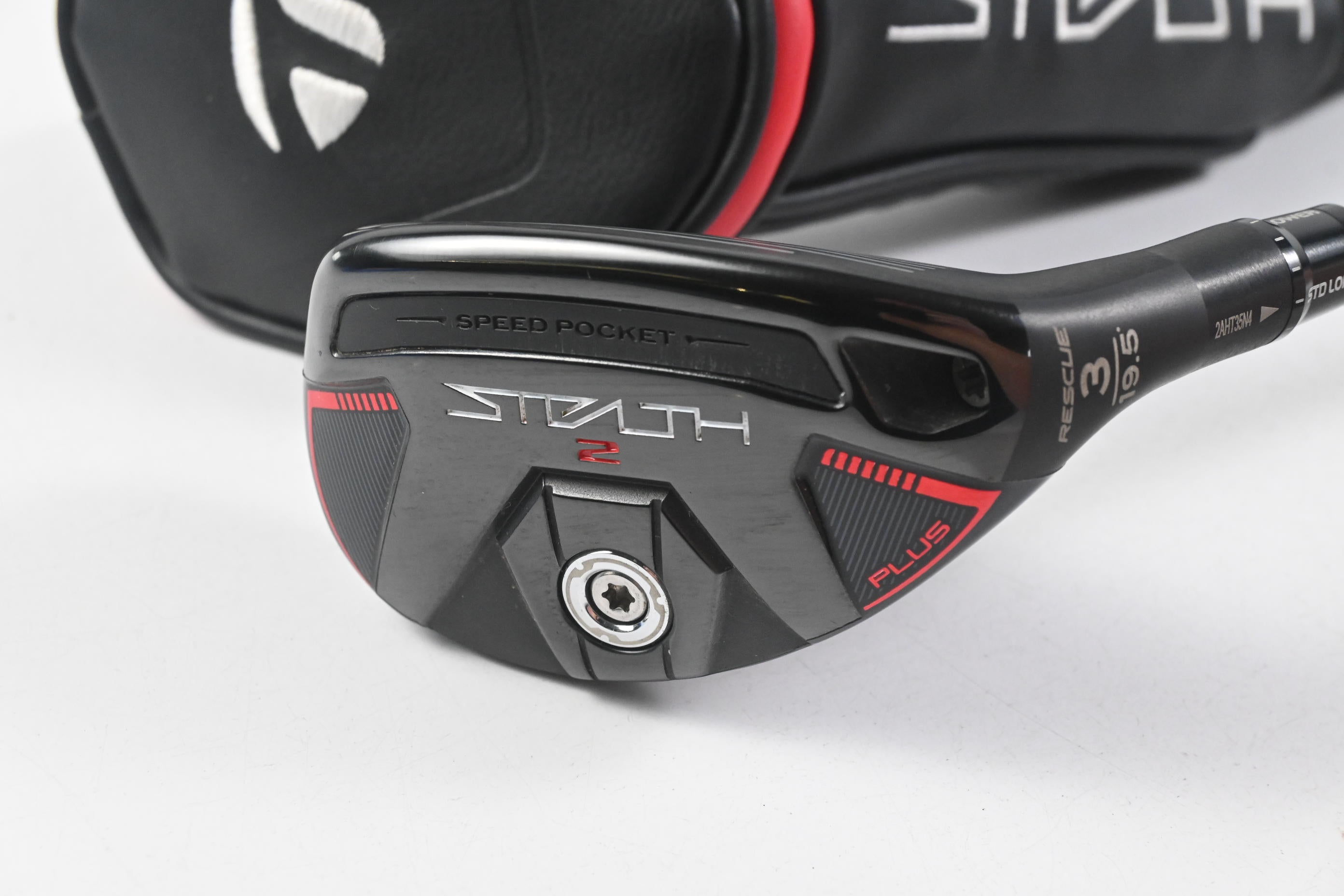 Taylormade Stealth 2 Plus #3 Hybrid / 19.5 Degree / Stiff Flex Kai'li Red 85 Shaft