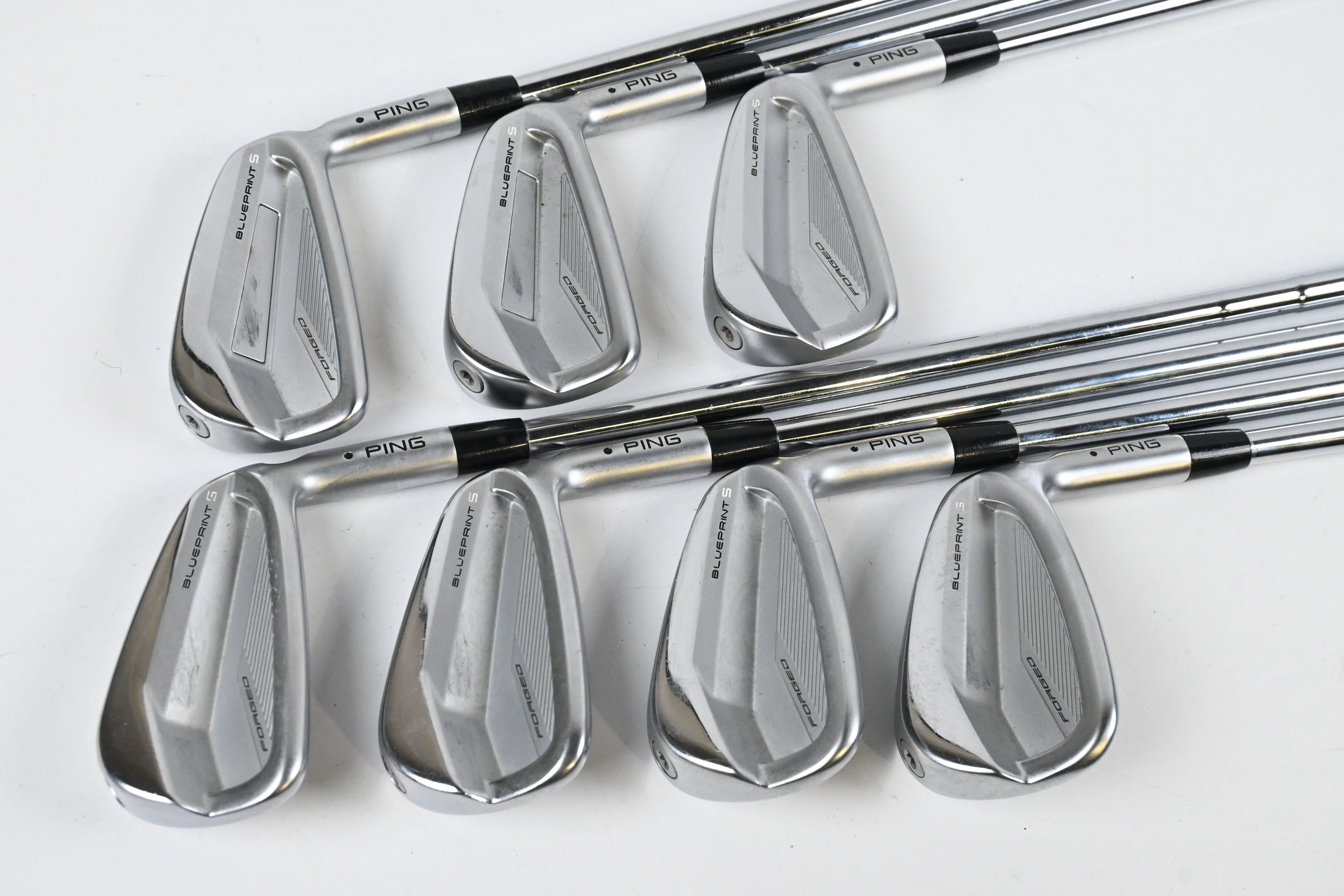 Ping Blueprint S Irons / 4-PW / Black Dot / Stiff Flex Dynamic Gold S200 105