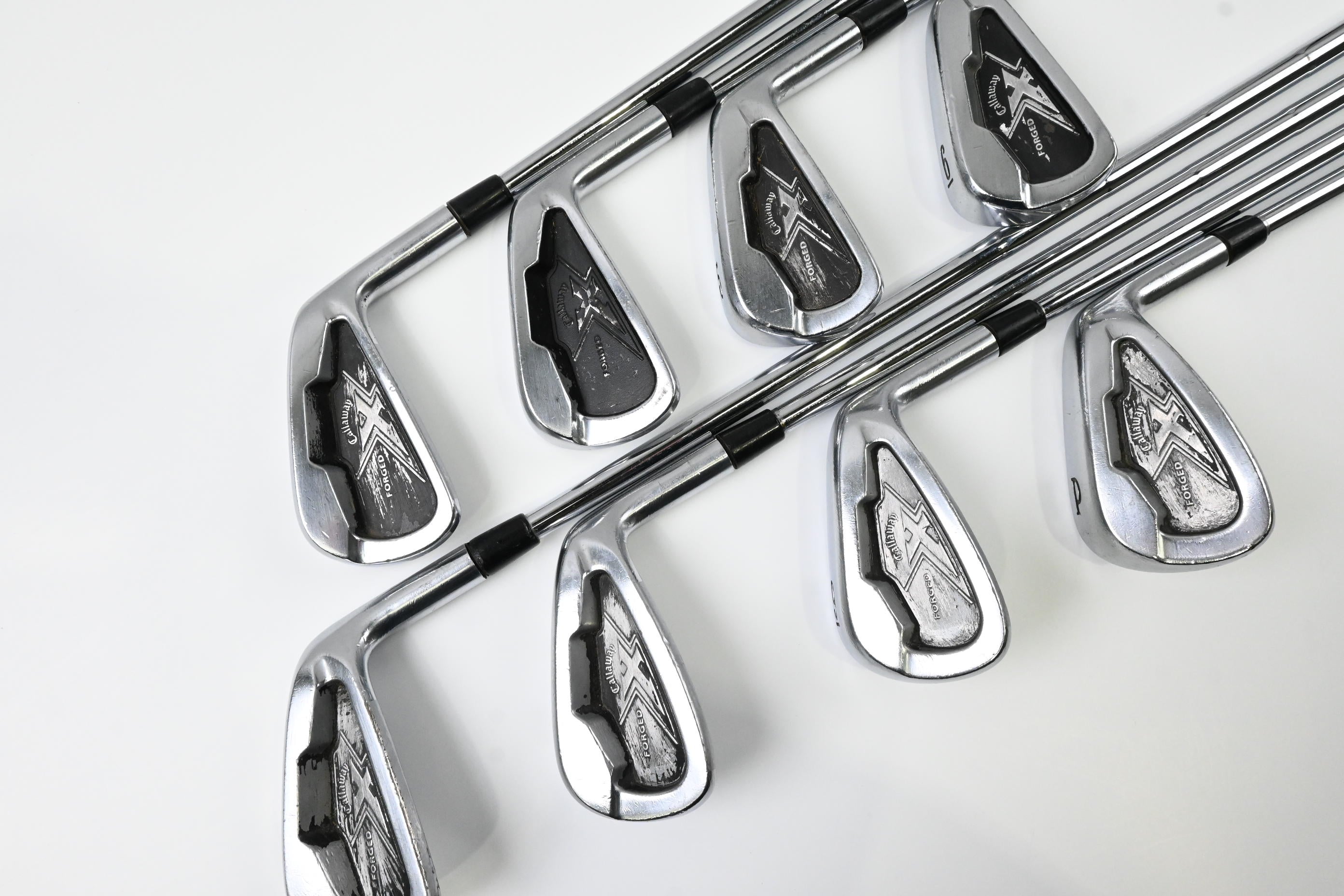 Callaway X-Forged 2007 Irons / 3-PW / Stiff Flex Steel Shafts