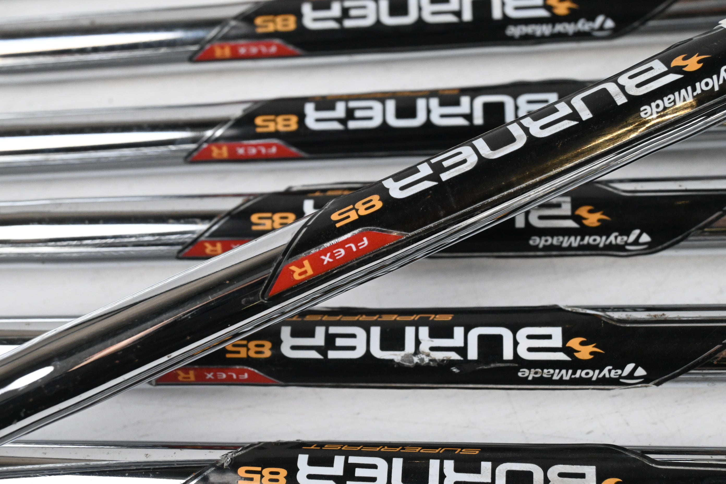 Taylormade Burner Irons / 4-PW / Regular Flex Burner 85 Superfast Shafts