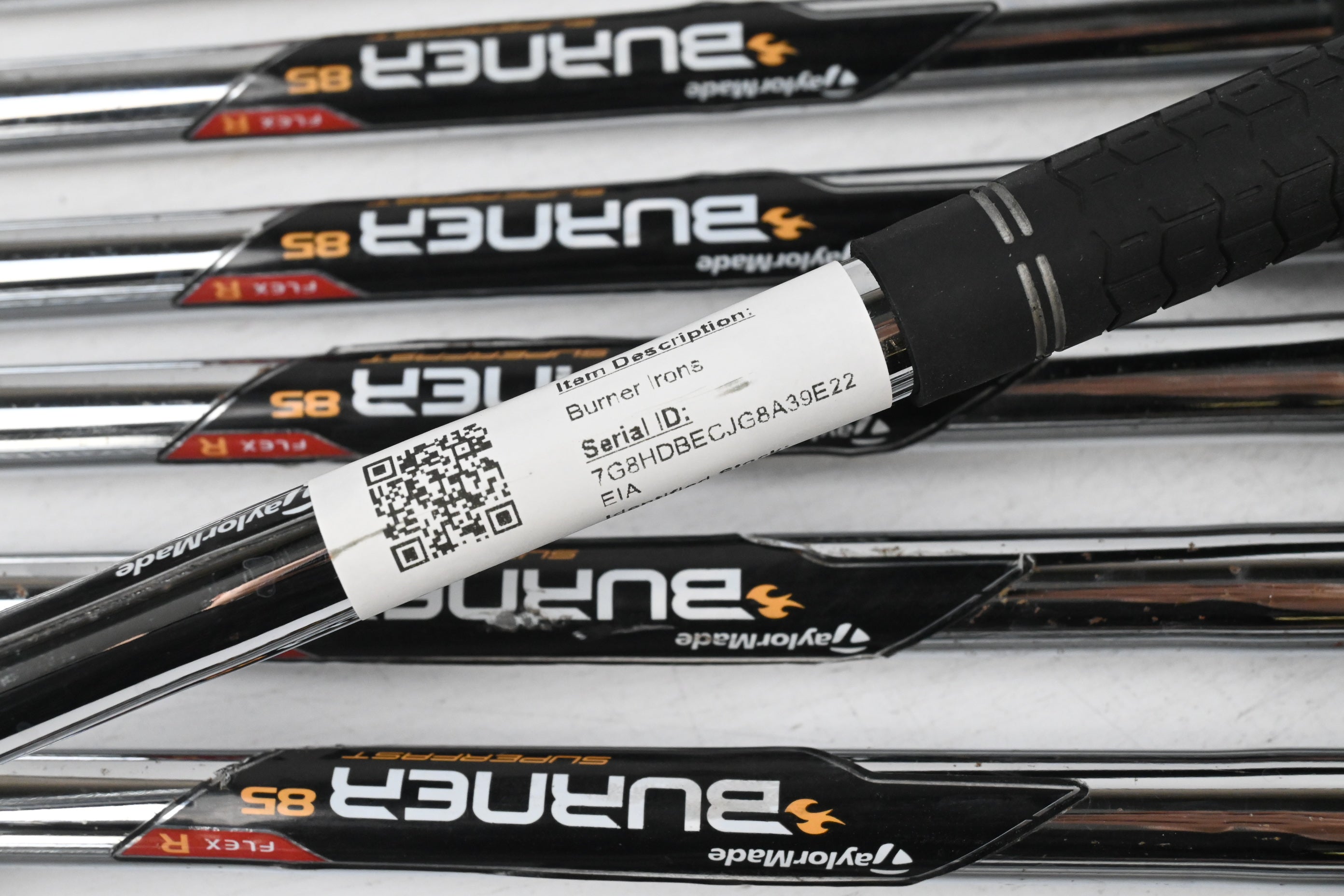 Taylormade Burner Irons / 4-PW / Regular Flex Burner 85 Superfast Shafts