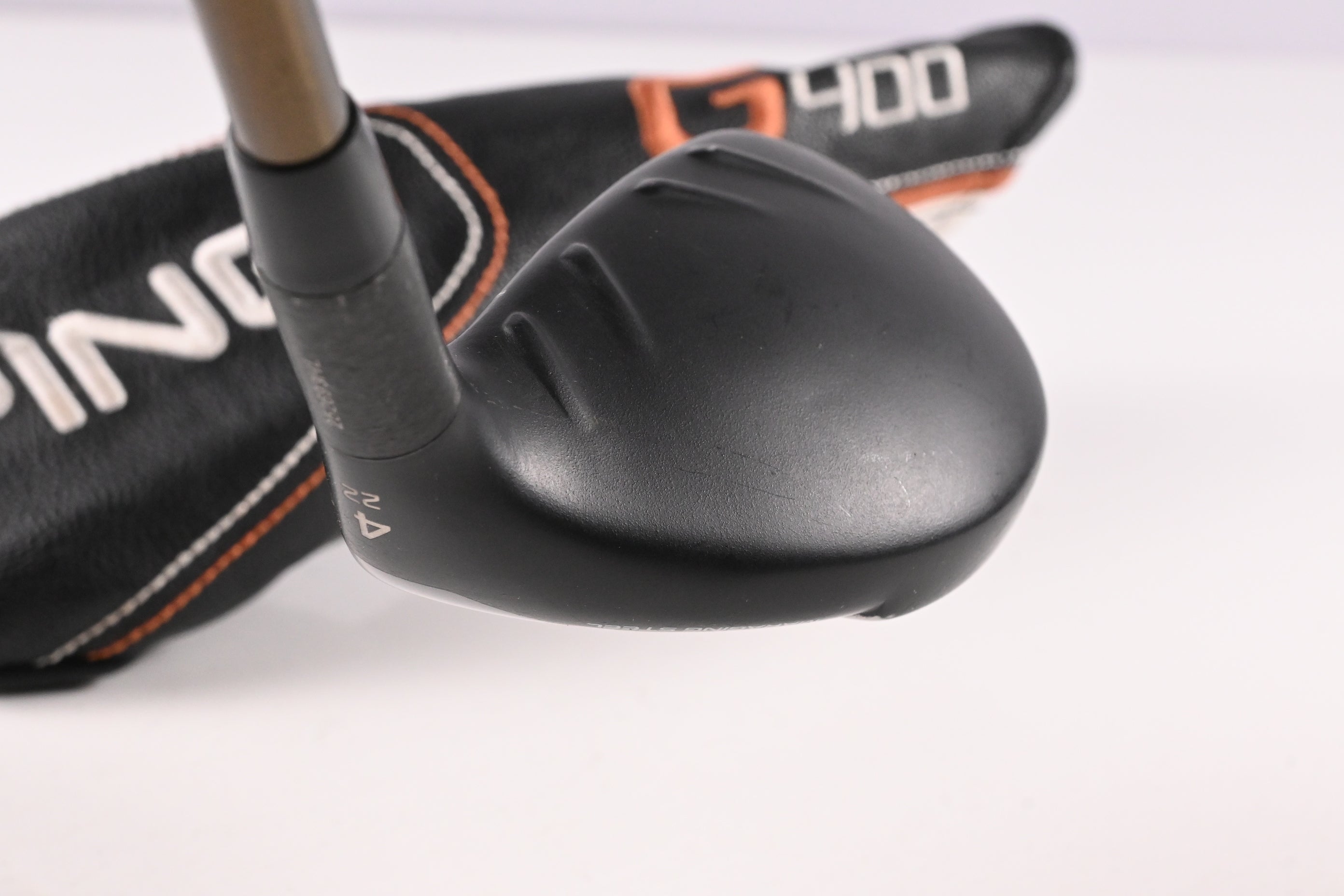 Ping G400 #4 Hybrid / 22 Degree / Stiff Flex Ping Alta CB 70 Shaft