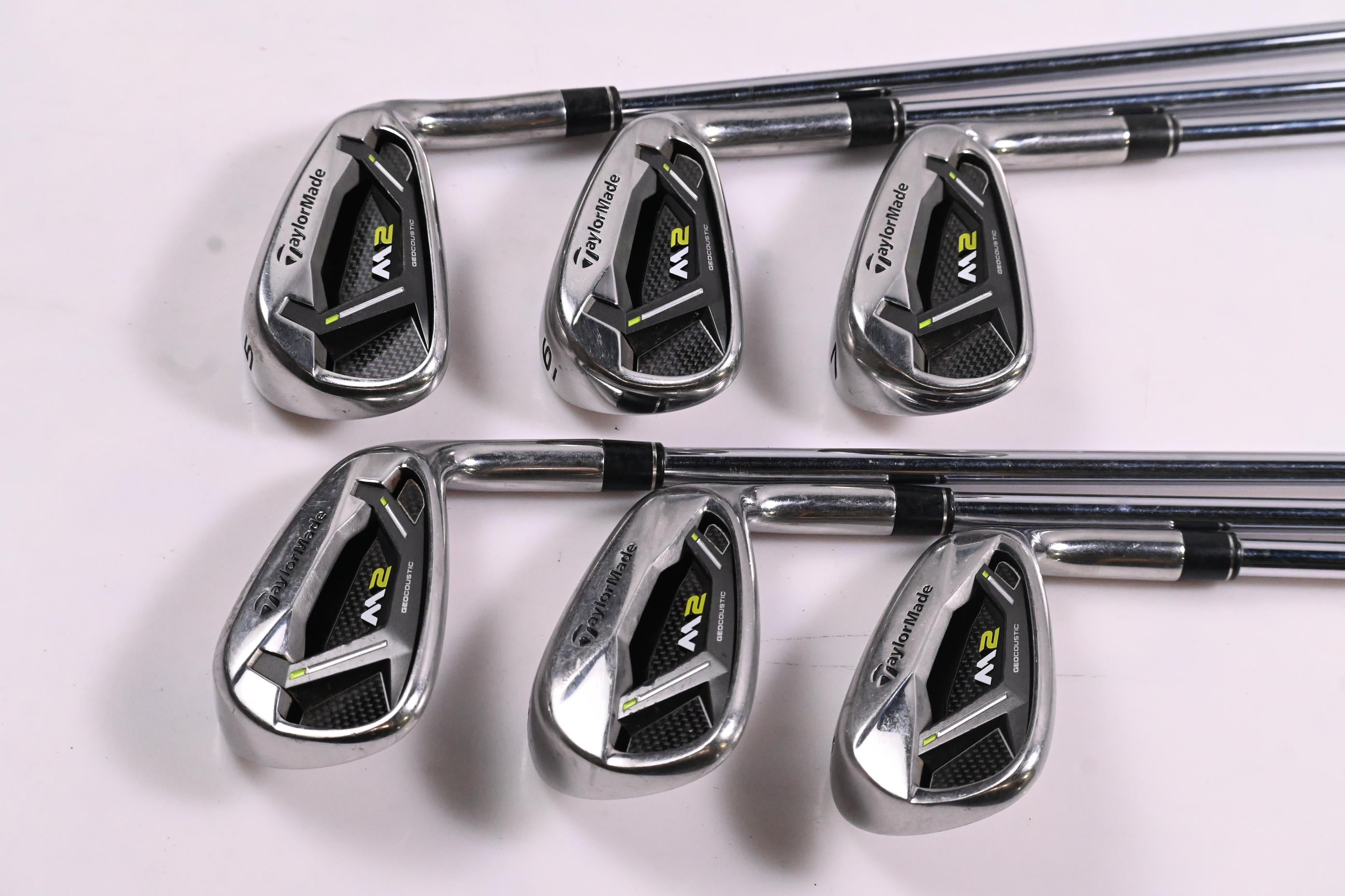Taylormade M2 2017 Irons / 5-PW / Regular Flex Reax 88 Shafts