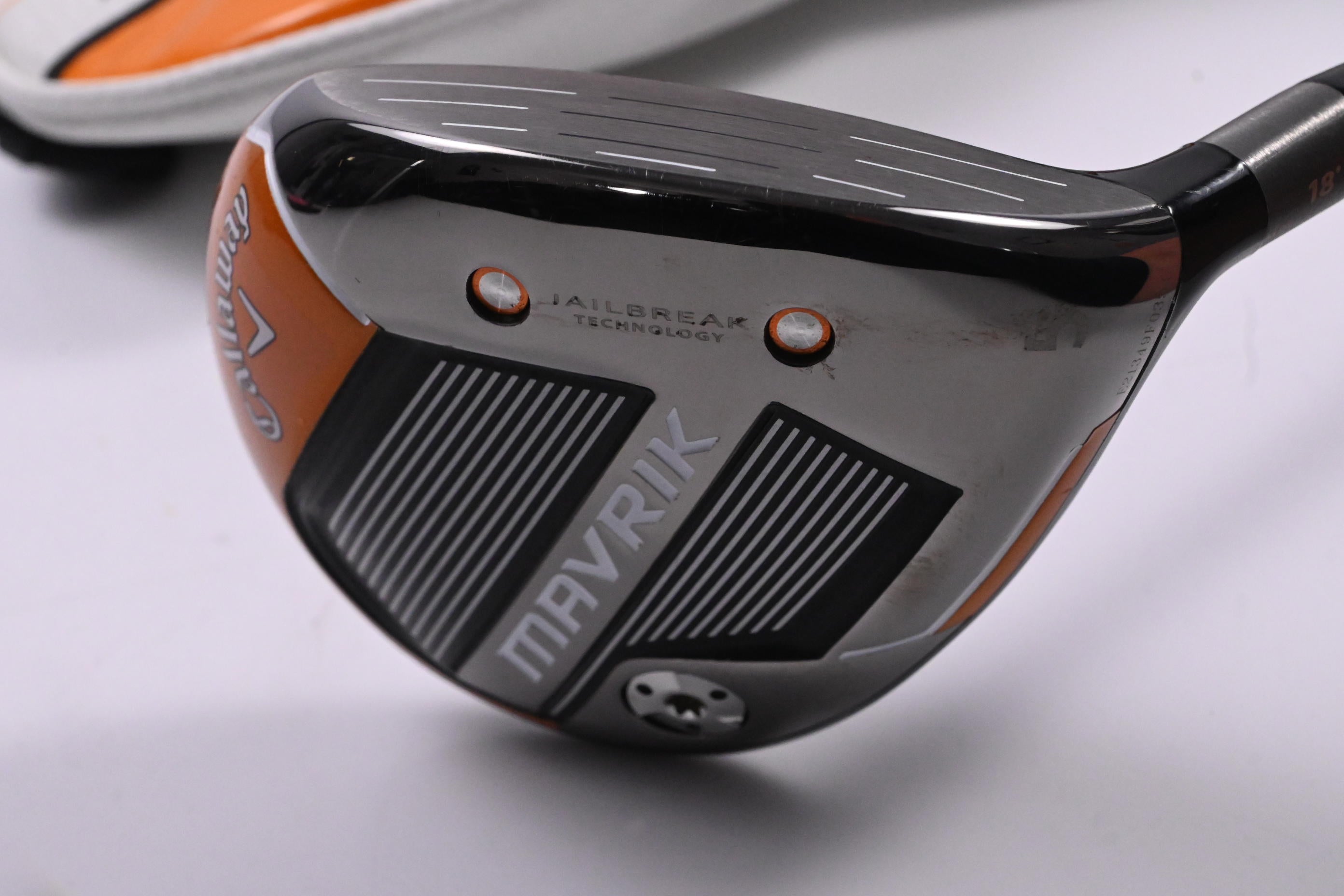 Callaway Mavrik #5 Wood / 18 Degree / Ladies Flex HZRDUS T800 Orange 45 Shaft