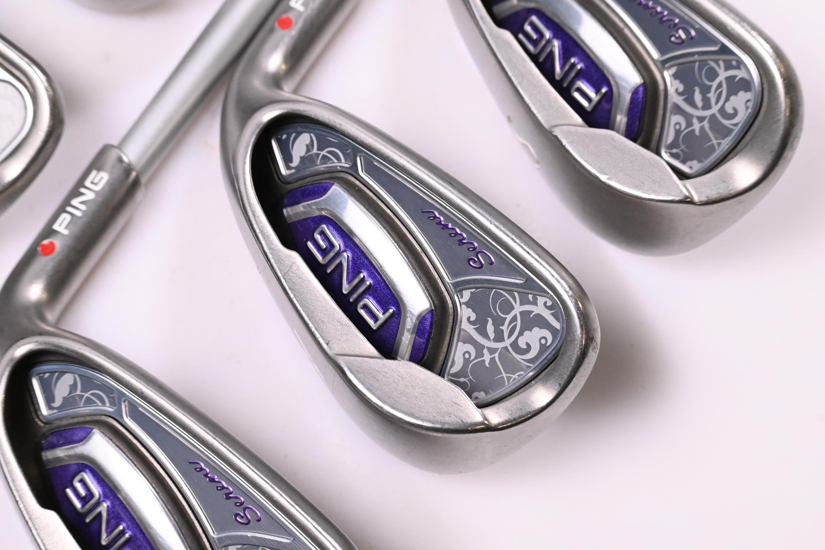 Ladies Ping Serene Irons / 7-PW+SW / Red Dot / Ladies Flex Ping ULT 210 Shafts