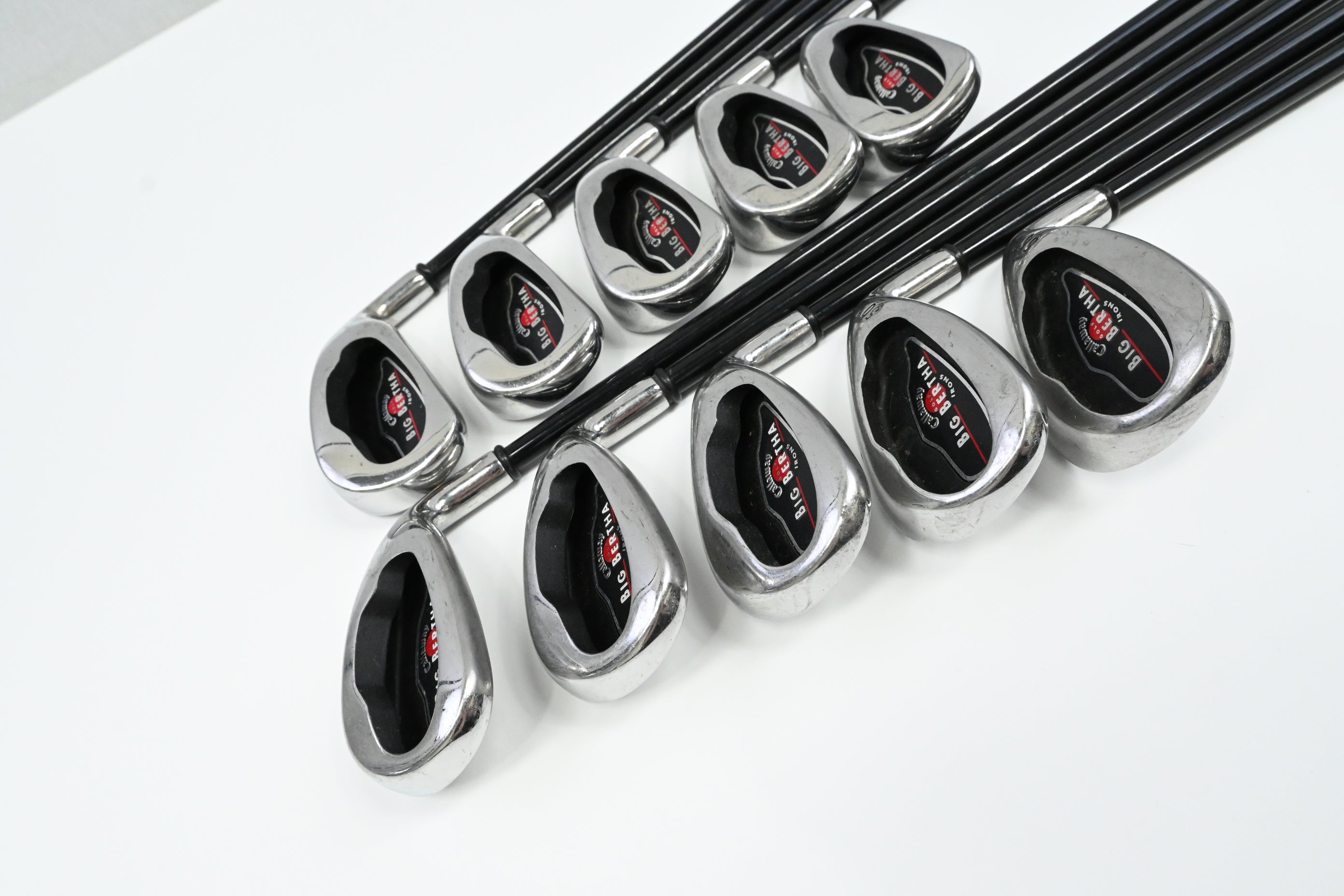 Callaway Big Bertha 2004 Irons / 3-PW+GW+SW / Regular Flex Callaway RCH 75