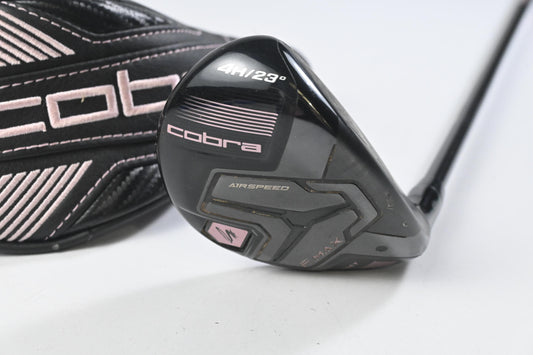 Ladies Cobra F-Max #4 Hybrid / 23 Degree / Ladies Flex Cobra Air Speed 45