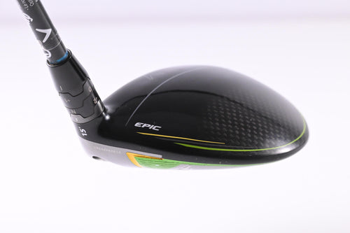 Callaway Epic Flash #3 Wood / 15 Degree / Stiff Flex EvenFlow Blue 75 Shaft