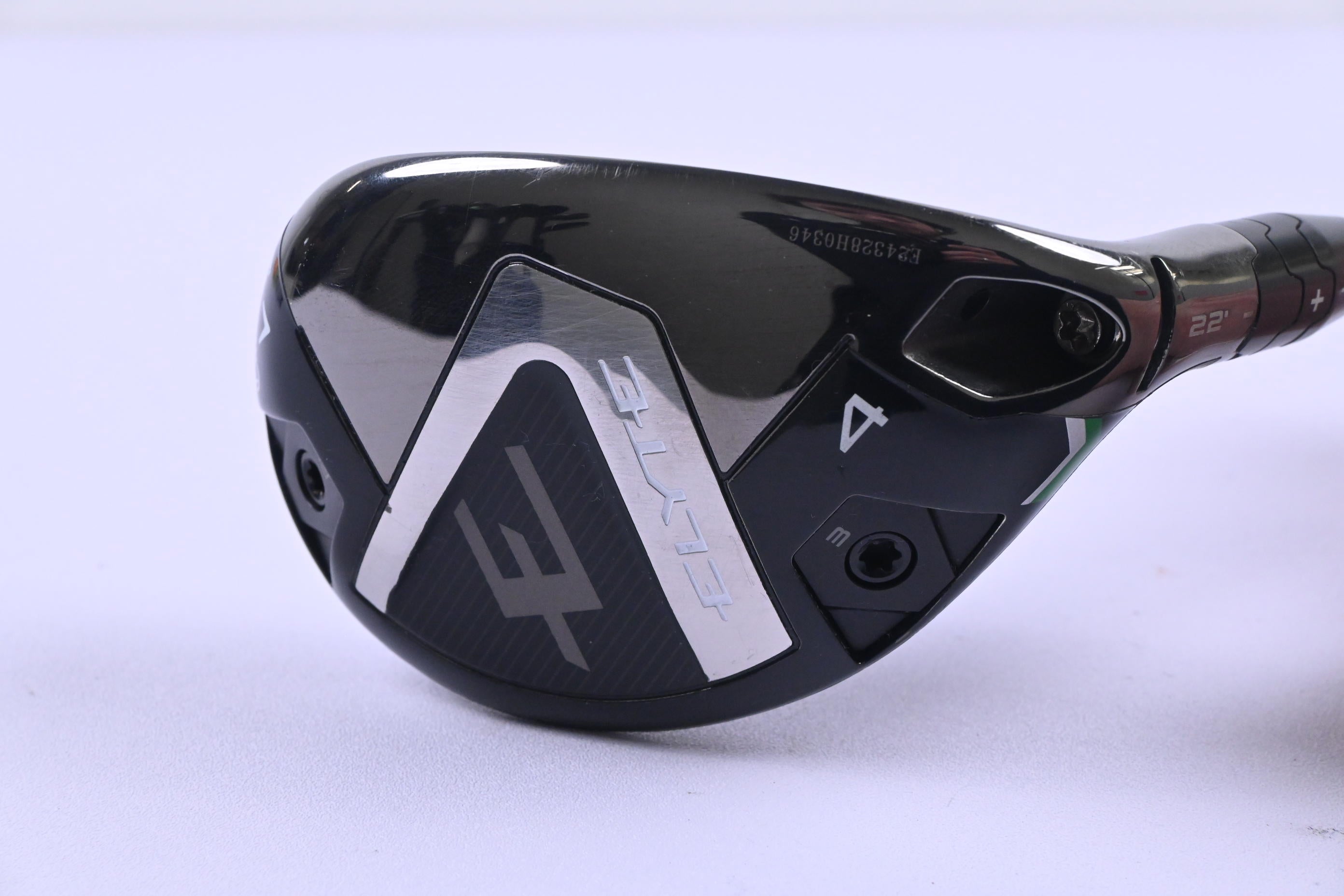 Callaway Elyte #4 Hybrid / 22 Degree / Regular Flex Denali Charcoal 60 Shaft