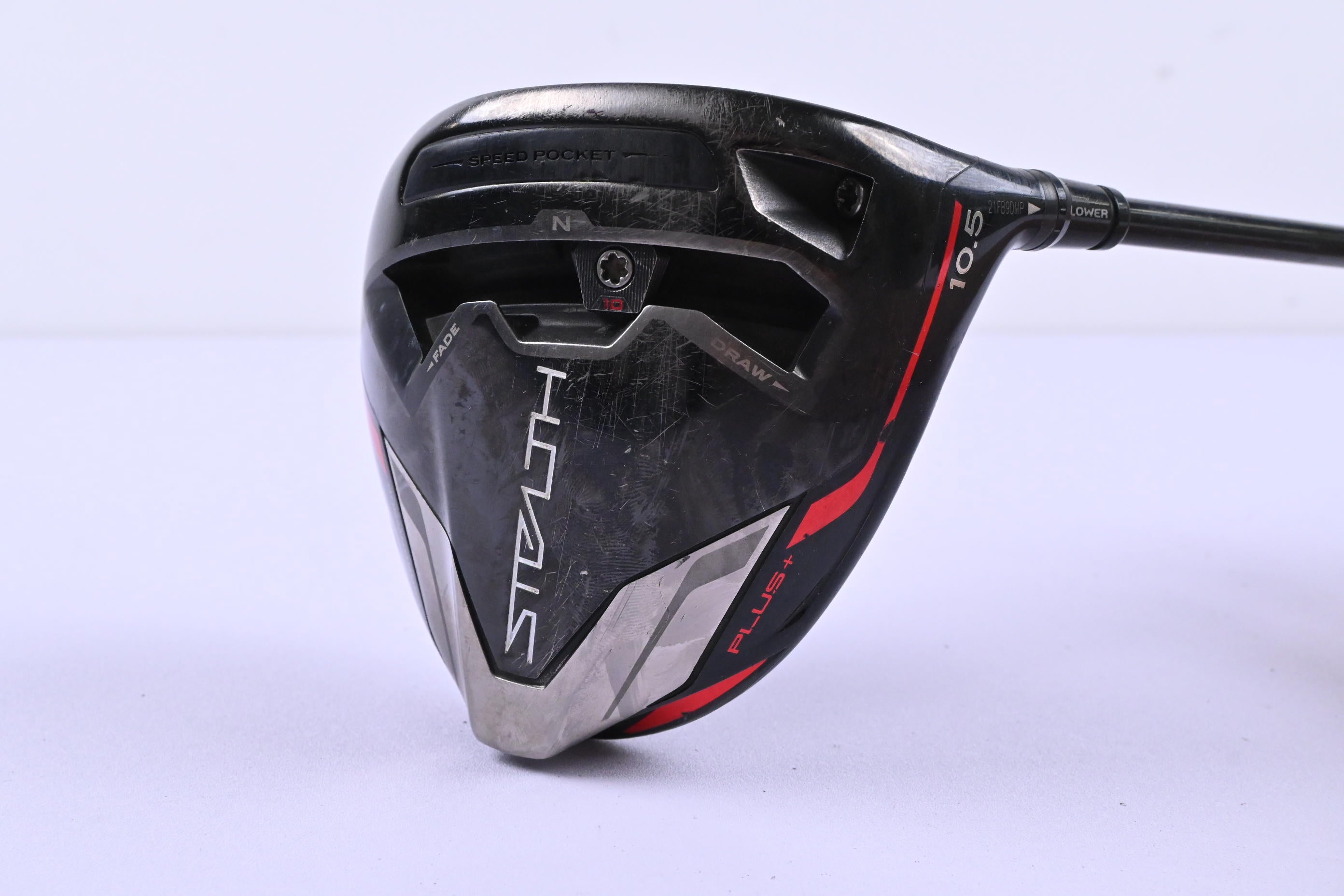 Taylormade Stealth Plus Driver / 10.5 Degree / Stiff Flex HZRDUS Smoke RDX 60