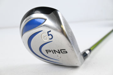 Ping G5 #5 Wood / 18 Degree / Stiff Flex Aldila NV Green 75 Shaft