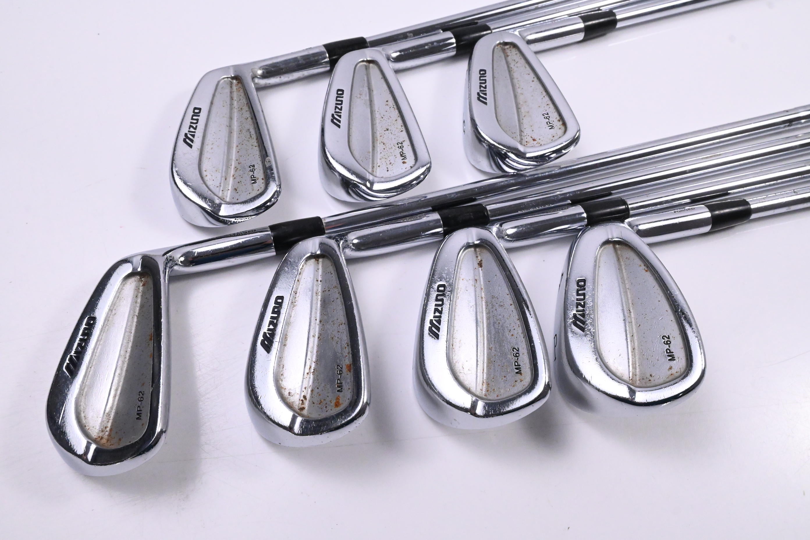 Mizuno MP-62 Irons / 4-PW / Stiff Flex Dynamic Gold S300 Shafts