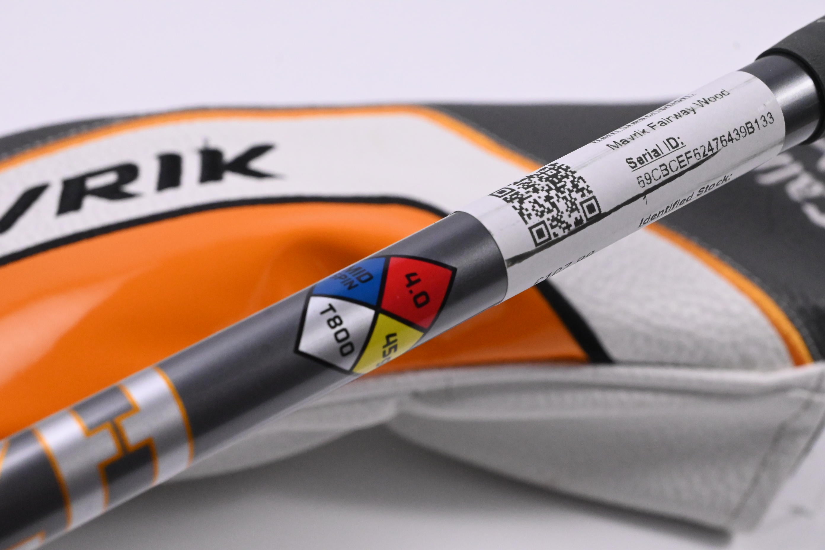 Callaway Mavrik #5 Wood / 18 Degree / Ladies Flex HZRDUS T800 Orange 45 Shaft