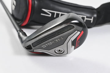 Left Hand Taylormade Stealth Plus #3 Hybrid / 19.5 Degree / Regular Flex Tensei