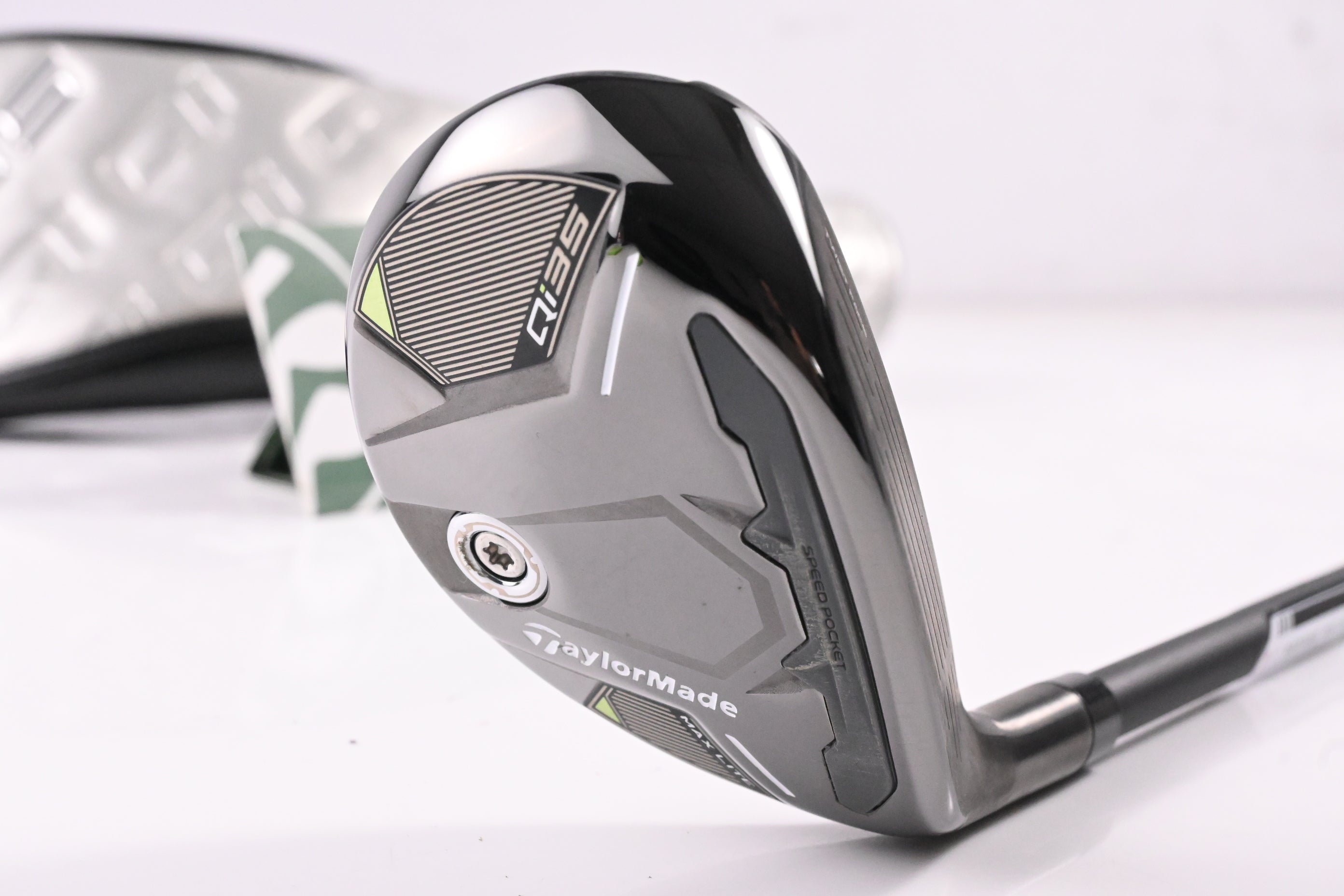 Taylormade Qi35 Max Lite #5 Hybrid / 27 Degree / Senior Flex Vanquish Blue 5