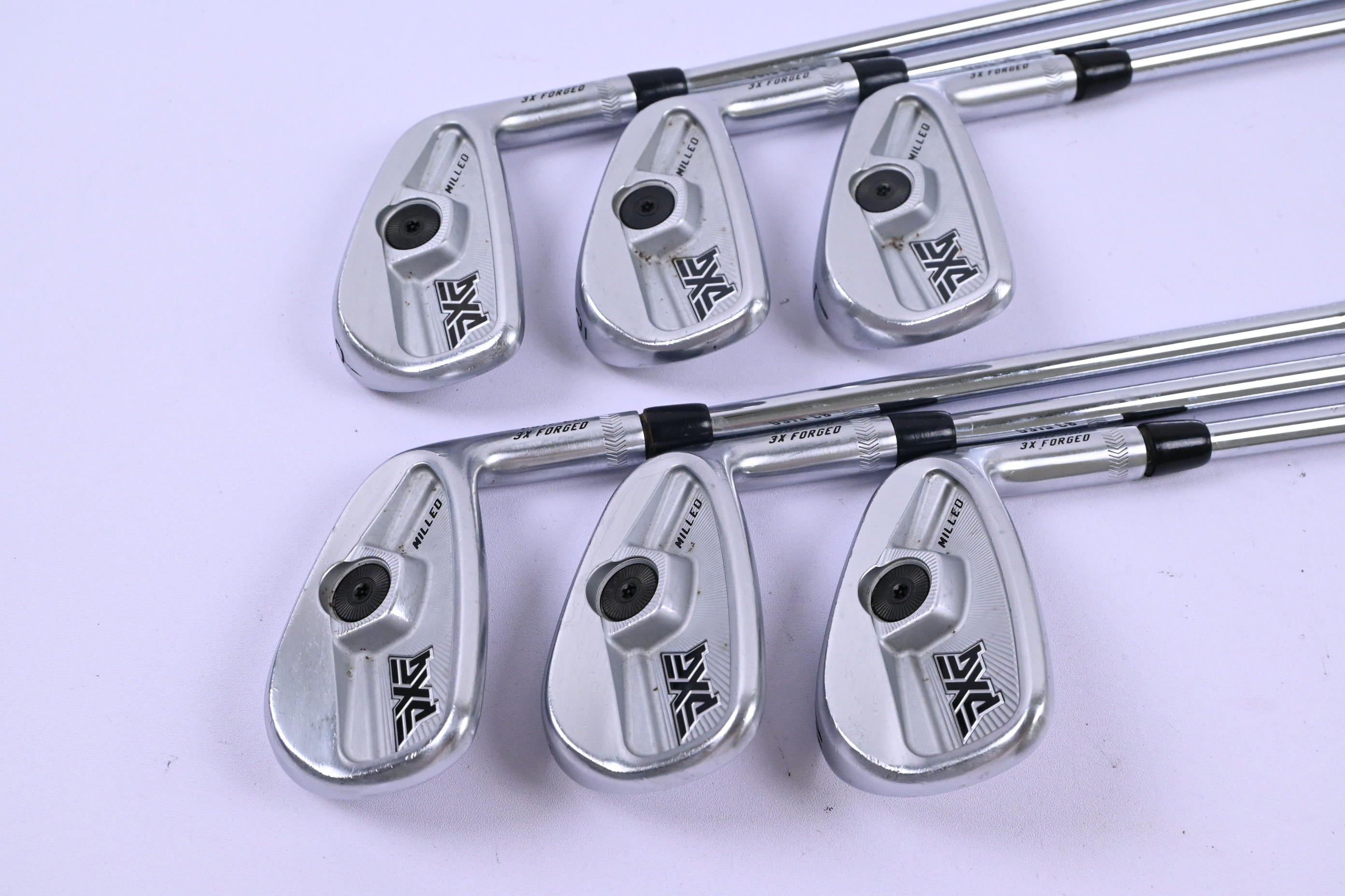 PXG 0317 CB Milled Irons / 5-PW / Stiff Flex N.S.PRO Modus3 Tour 105 Shafts