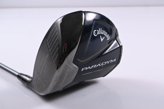Left Hand Callaway Paradym Driver / 9 Degree / Regular Flex Denali Charcoal 50
