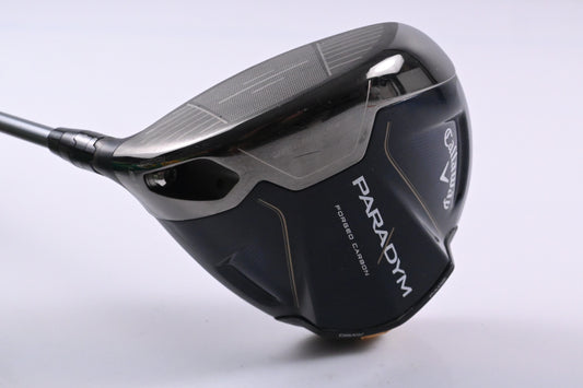 Left Hand Callaway Paradym Driver / 9 Degree / Regular Flex Denali Charcoal 50