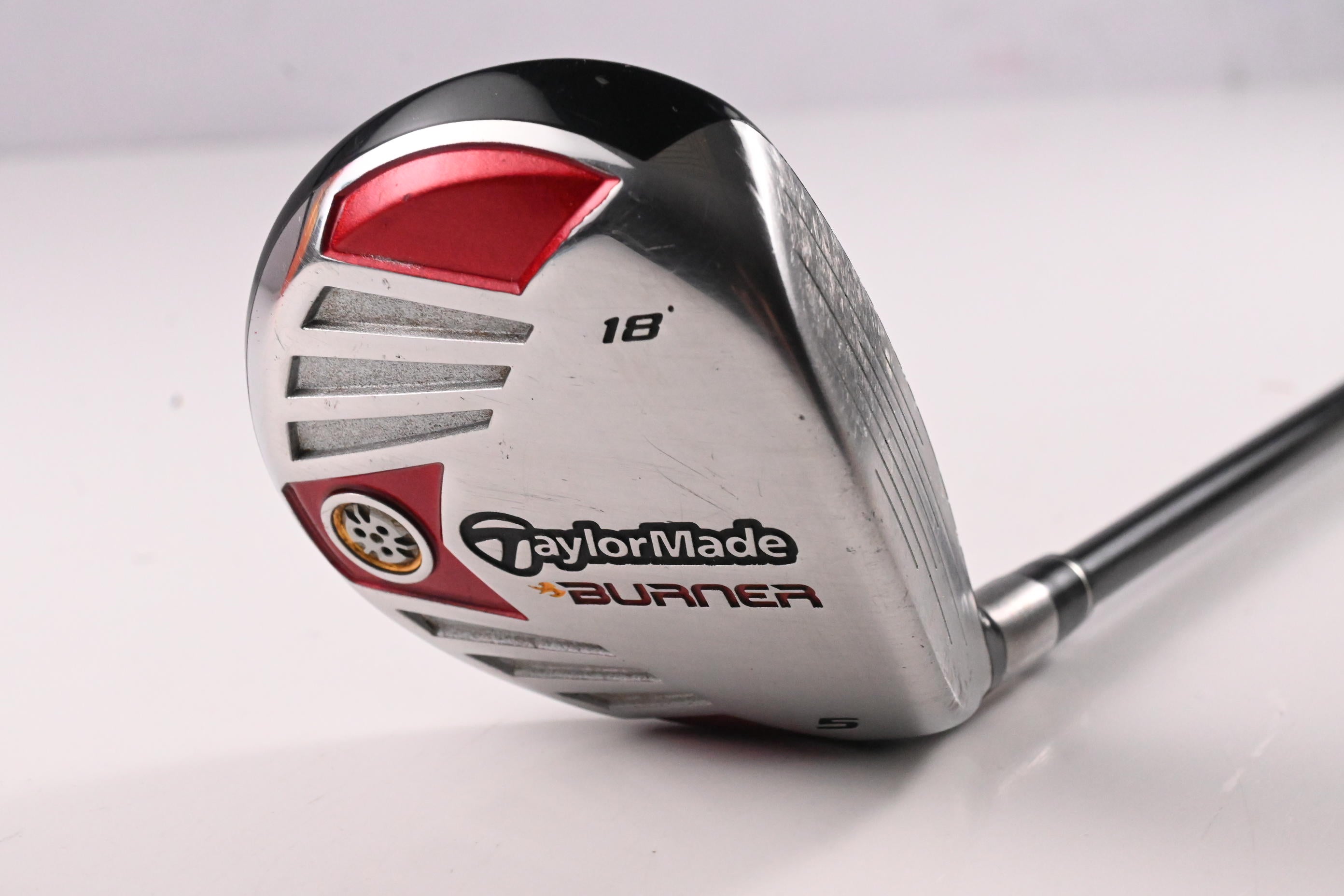 Taylormade Burner 2007 #5 Wood / 18 Degree / Regular Flex Burner REAX 50 Shaft
