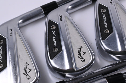Callaway Apex Pro 24 Irons / 4-PW / Stiff Flex Dynamic Gold Mid 115 S300 Shafts
