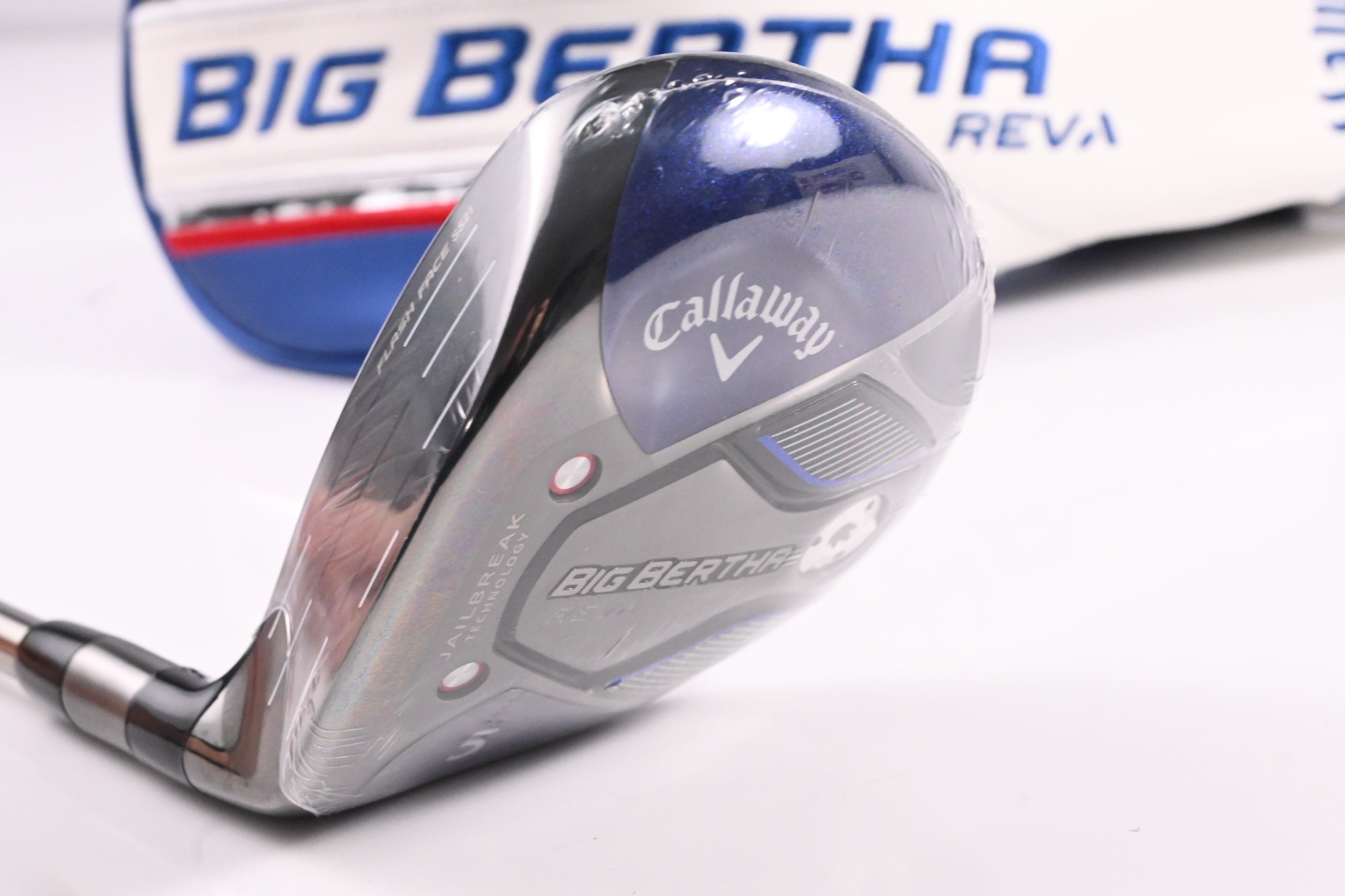 Left Hand Callaway Big Bertha Reva 21 #5 Wood / 21 Degree / Ladies Flex RCH 40