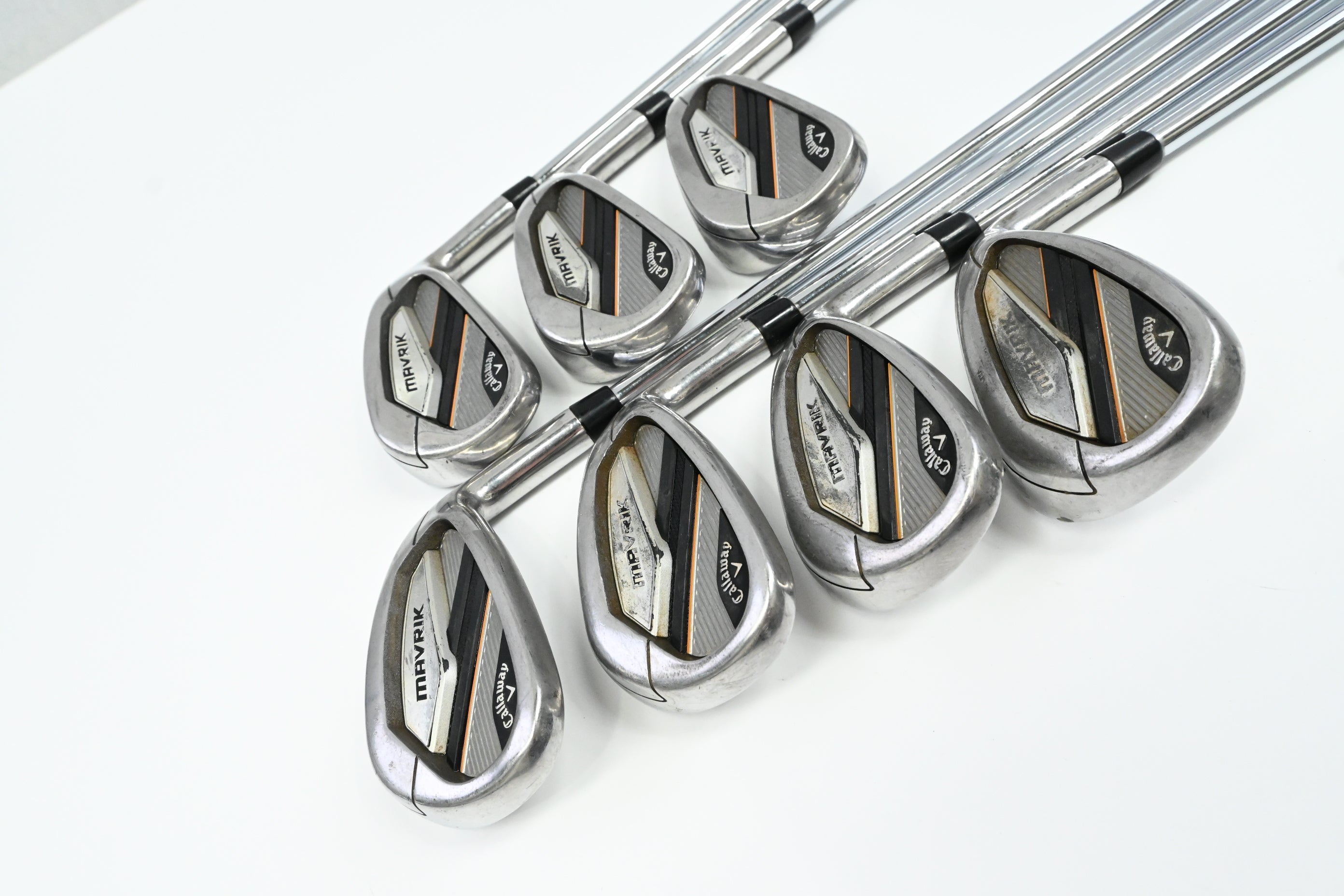 Callaway Mavrik Irons / 5-PW+AW / Regular Flex Elevate 95 Shafts