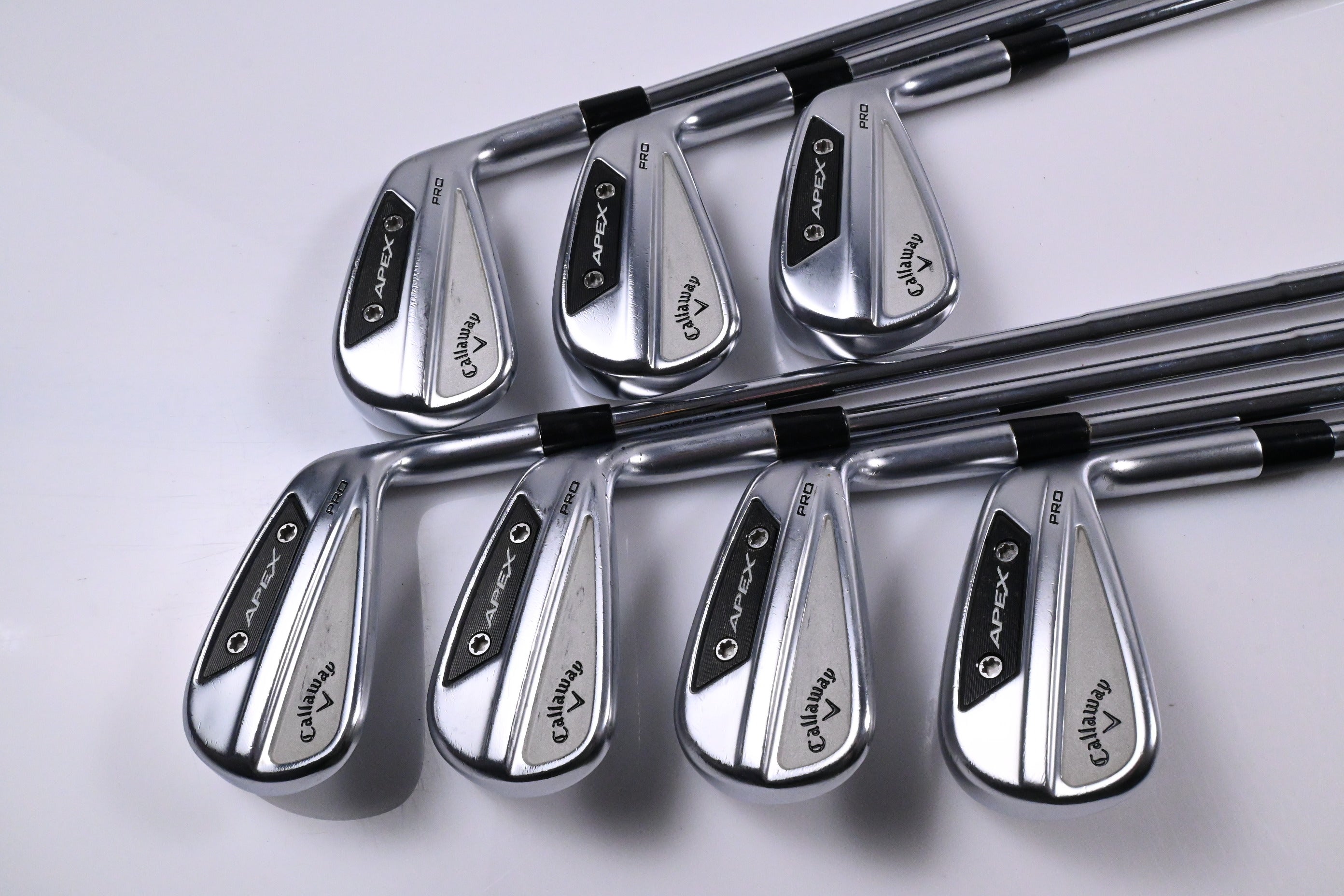 Callaway Apex Pro 24 Irons / 4-PW / Stiff Flex Dynamic Gold Mid 115 S300 Shafts