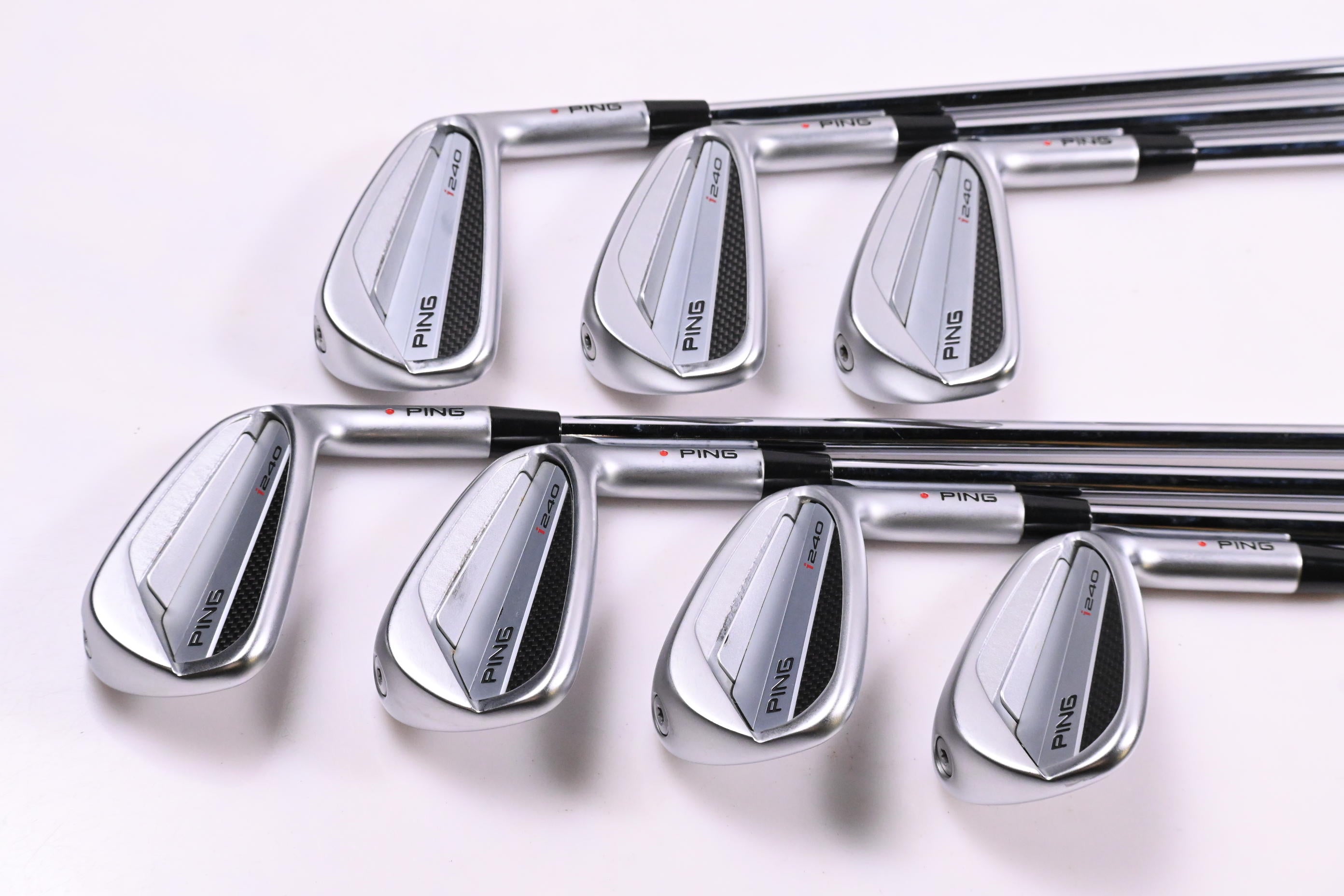 Ping I240 Irons / 4-PW / Red Dot / Regular Flex N.S.Pro Modus3 Tour 105 Shafts