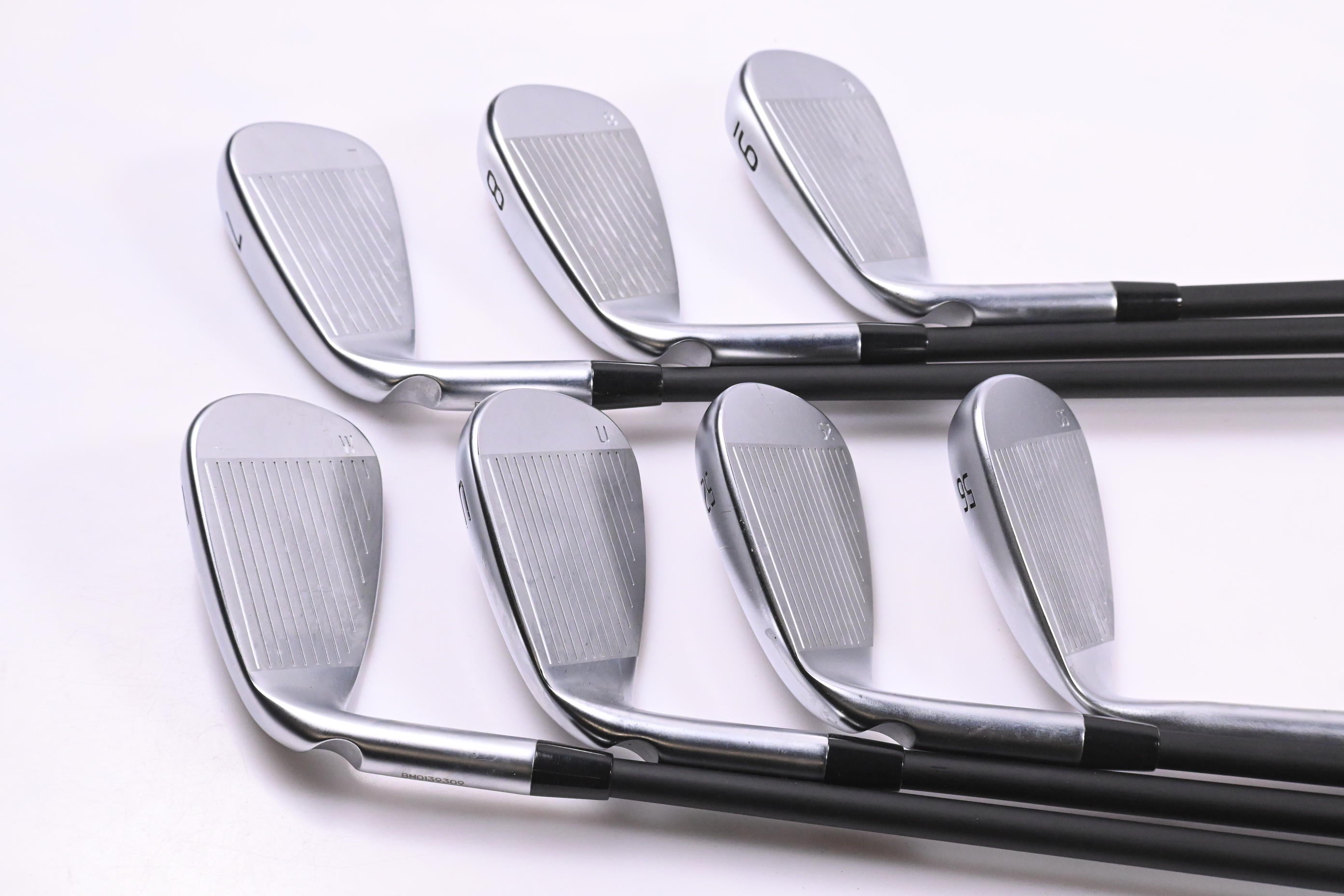 Ping G440 Irons / 7-PW+GW+52°+56° / Green Dot / Senior Flex Ping Alta CB Blue