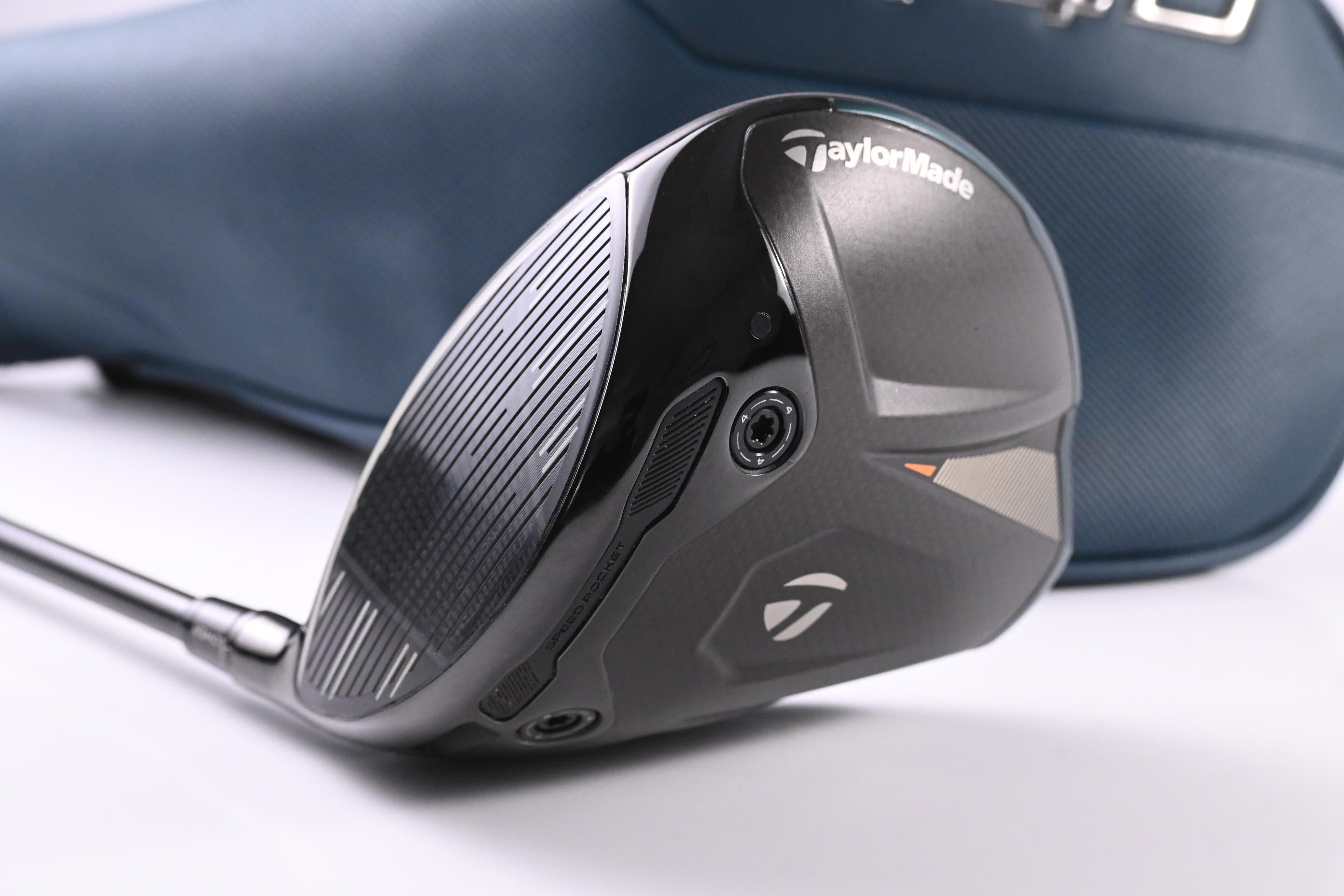 Left Hand Taylormade Qi4D Driver / 10.5 Degree / Stiff Flex HZRDUS Gen4 Black 60