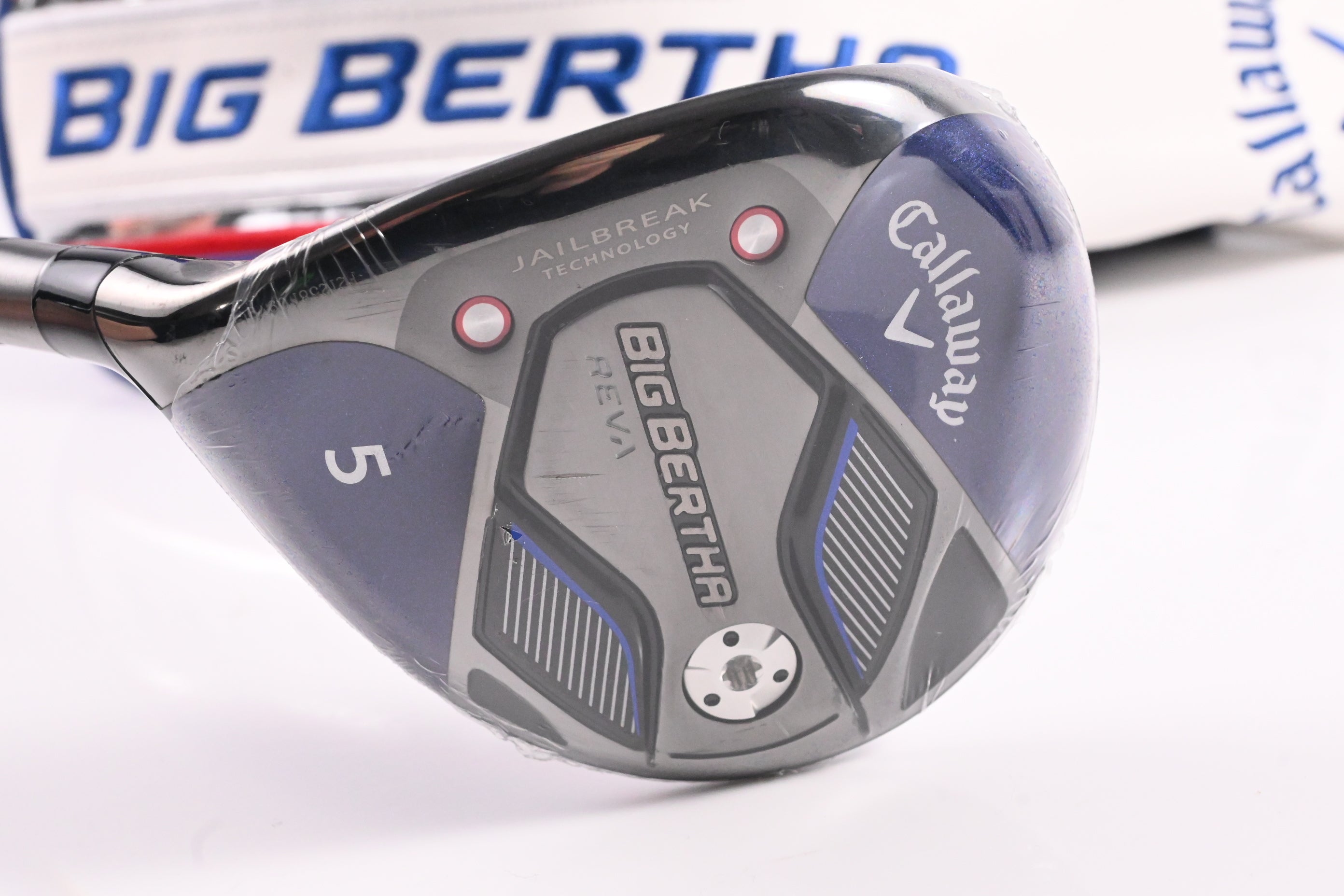 Left Hand Callaway Big Bertha Reva 21 #5 Wood / 21 Degree / Ladies Flex RCH 40